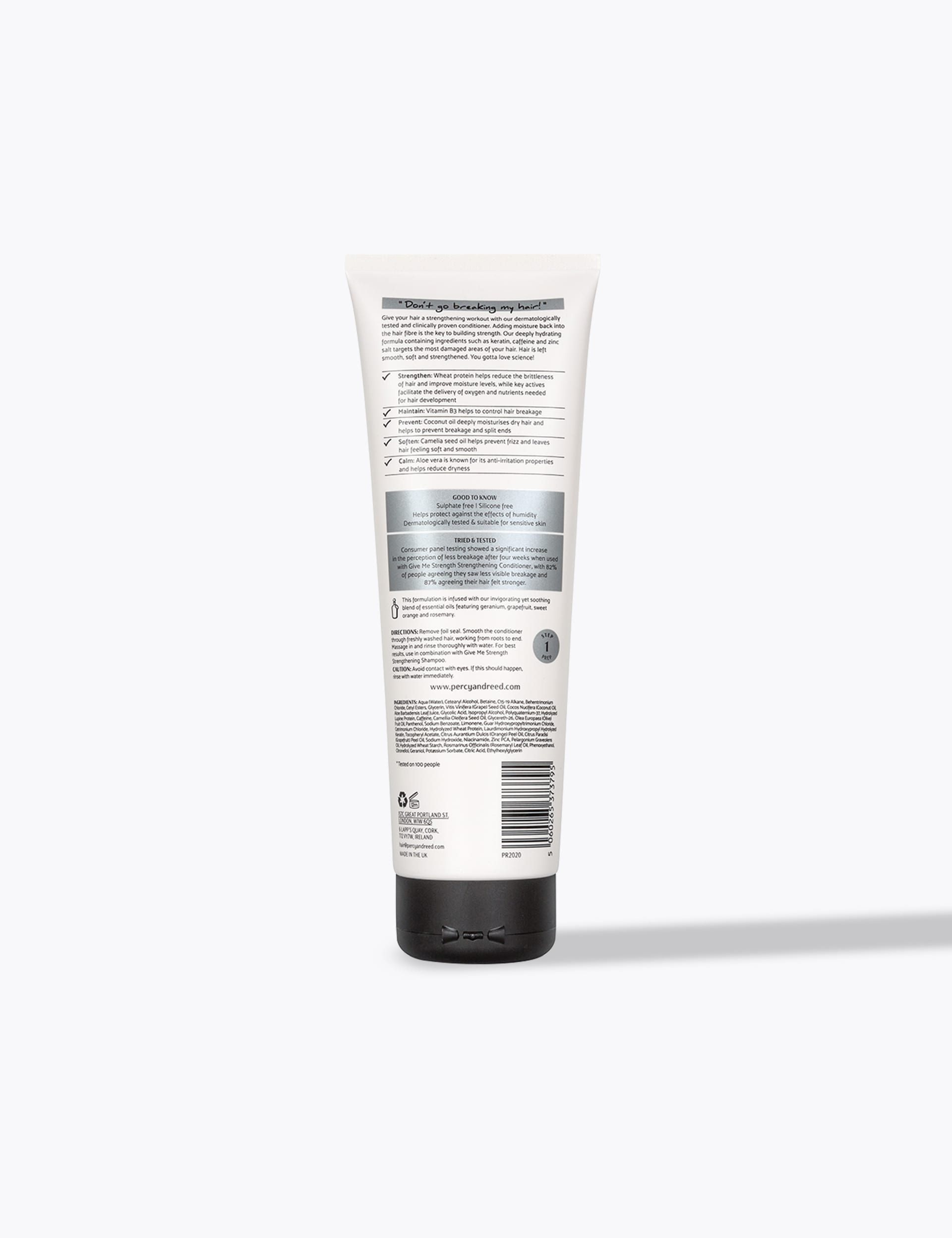 Percy & Reed strengthening conditioner 250ml, UK version