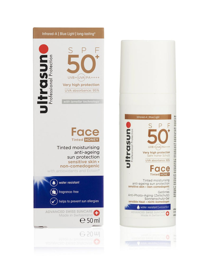 Face Tinted Cream SPF 50+ Honey 50ml