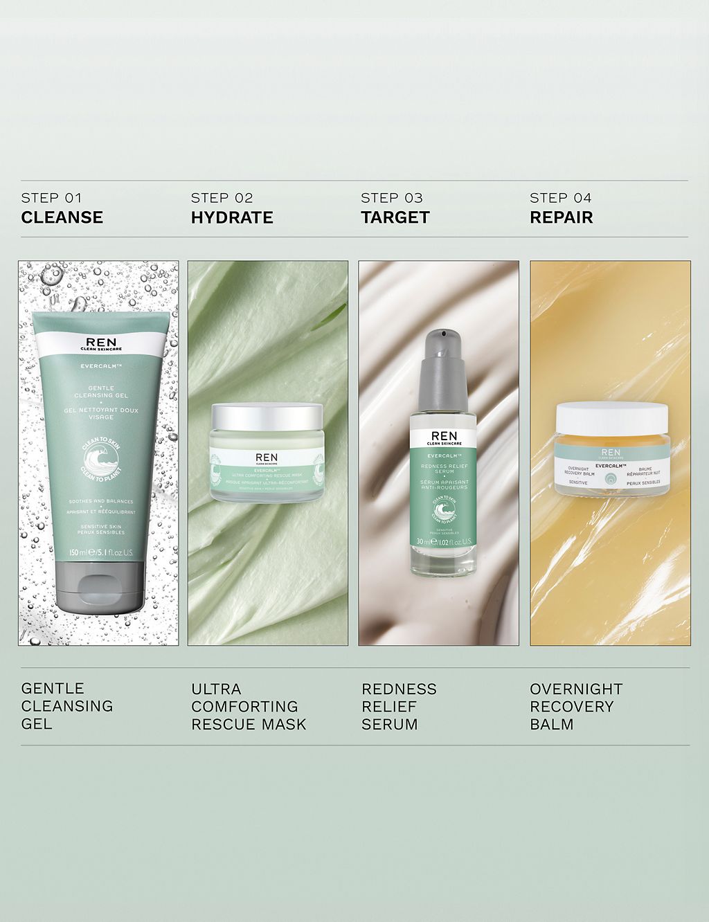 Evercalm™ Gentle Cleansing Gel 150ml GOODS M&S   