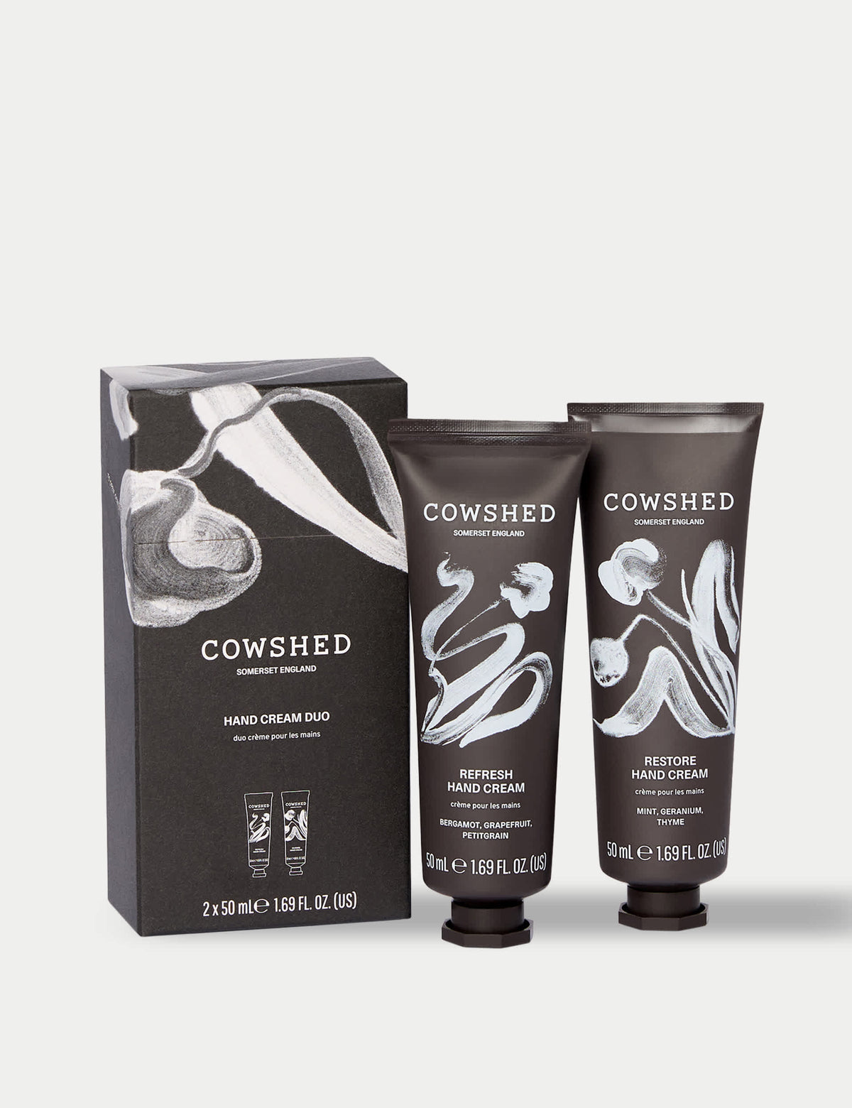 Hand cream duo Refresh and Restore 50ml each, UK version