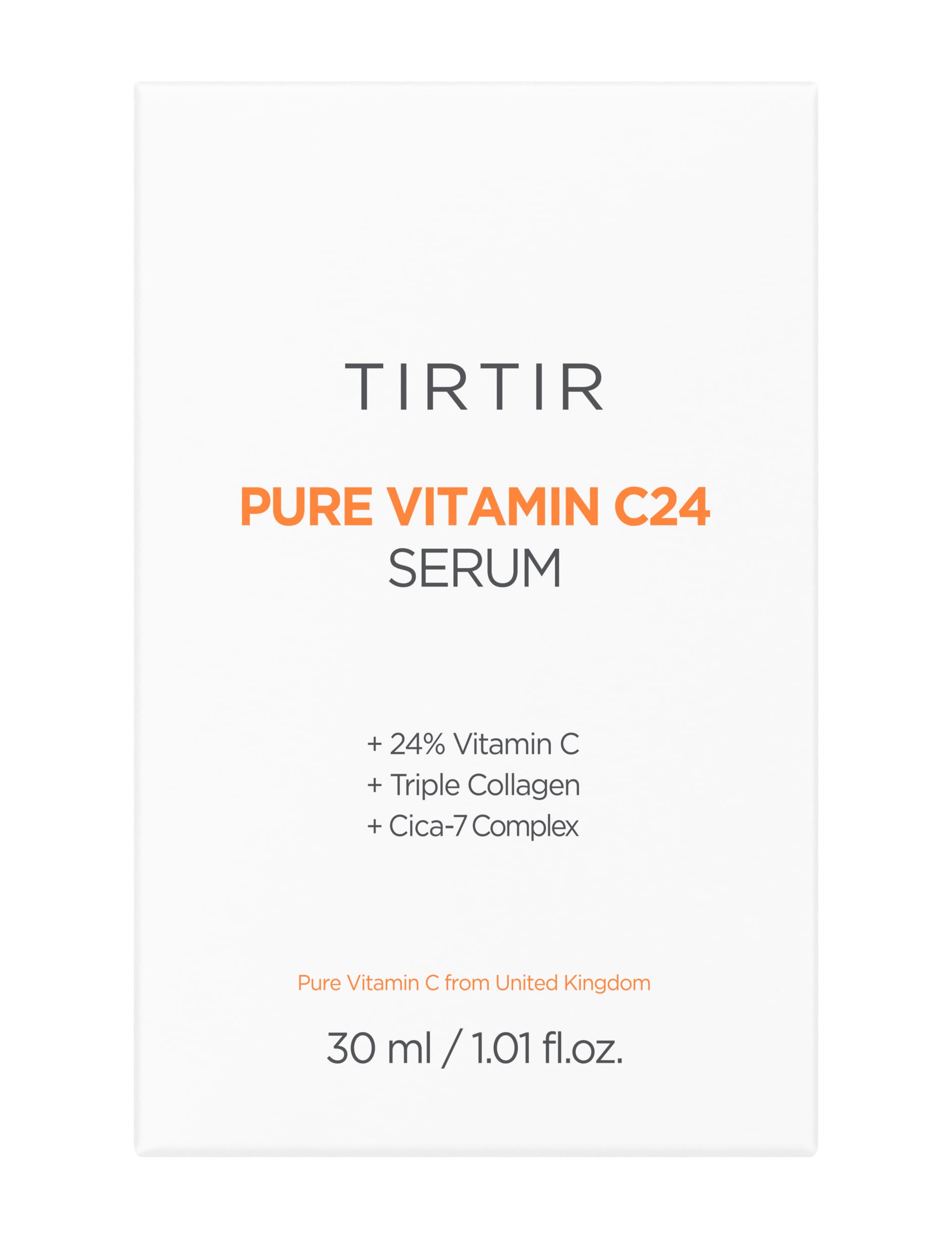 TIRTIR Pure Vitamin C24 brightening serum 30ml, UK version