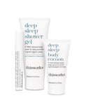this works Sleep Retreat Kit with 50ml, 100ml, and 10ml sizes (British brand)