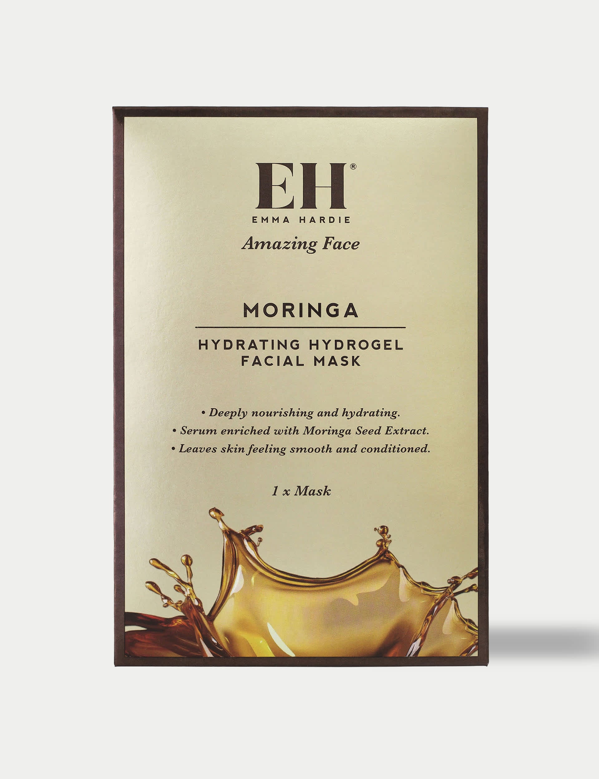 Emma Hardie Moringa hydrating hydrogel mask facial sheet - British product
