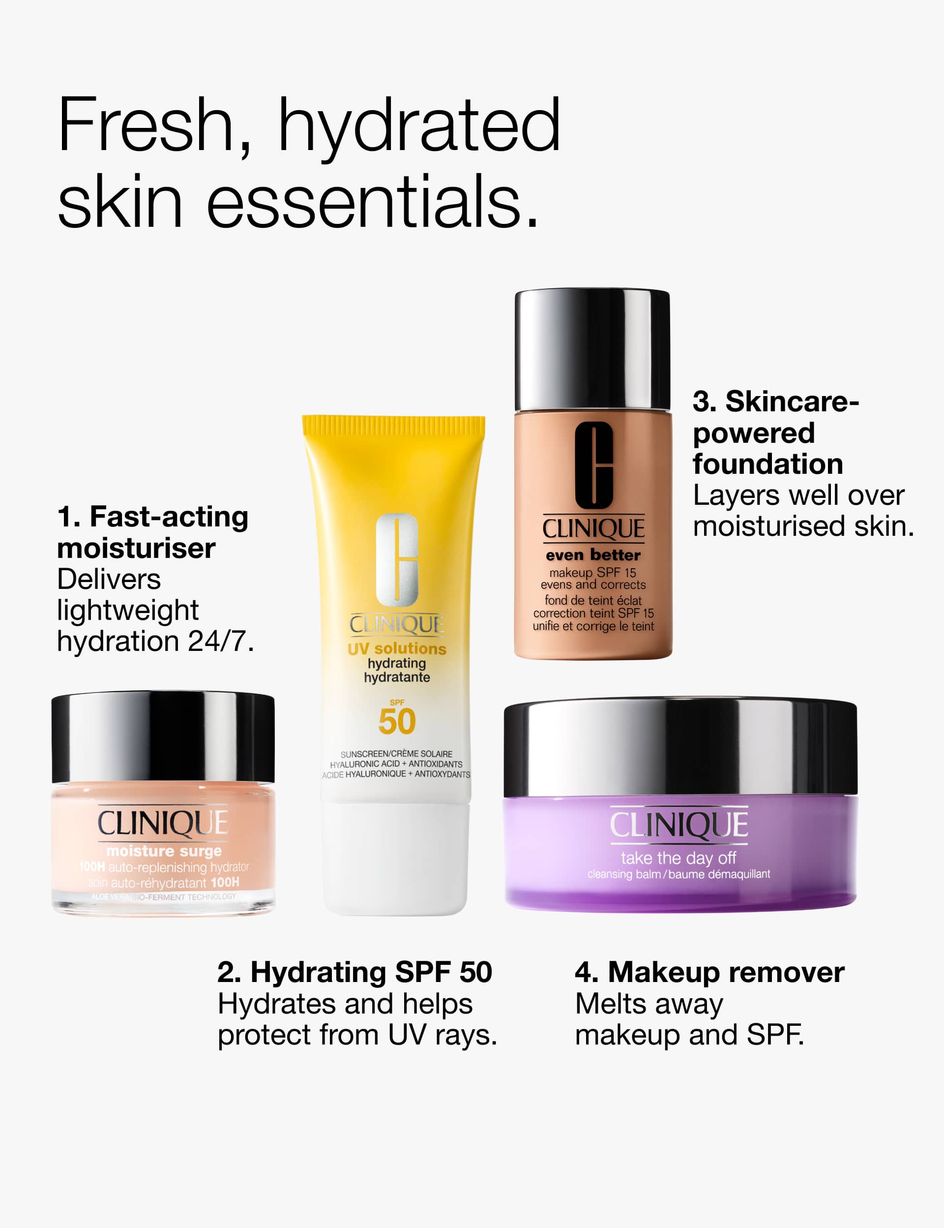 UV Solutions hydrating sunscreen SPF 50 40ml - British product