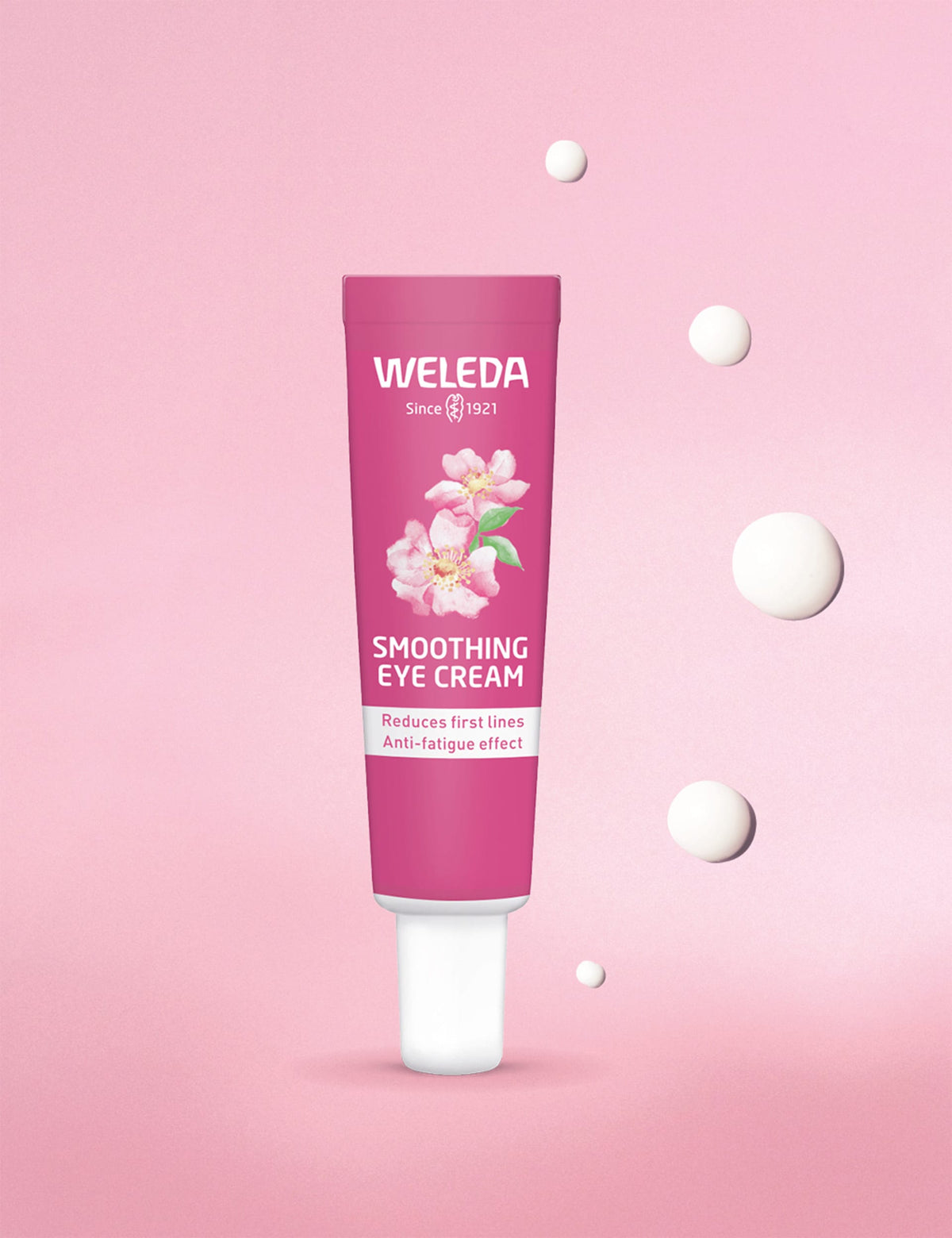 Weleda wild rose and white tea smoothing eye cream 12ml (British brand)