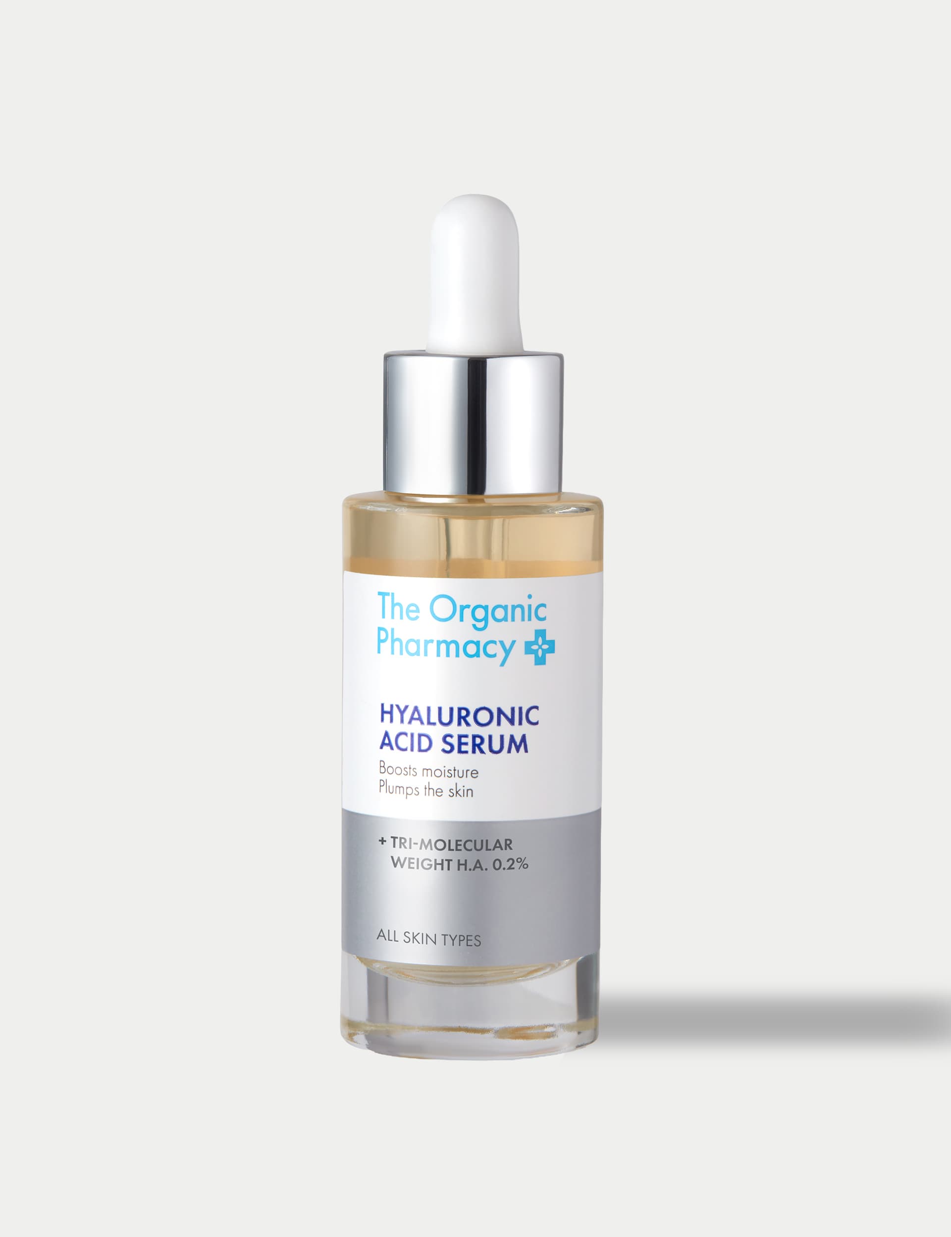 The Organic Pharmacy Hyaluronic Acid Serum 30ml, imported from the UK