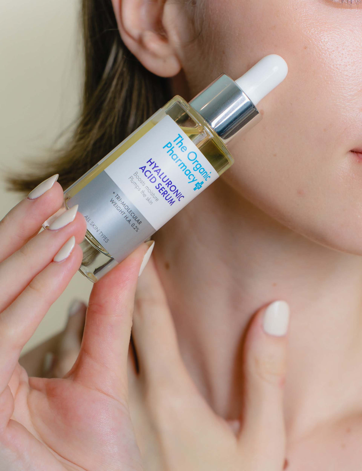 The Organic Pharmacy Hyaluronic Acid Serum 30ml, imported from the UK