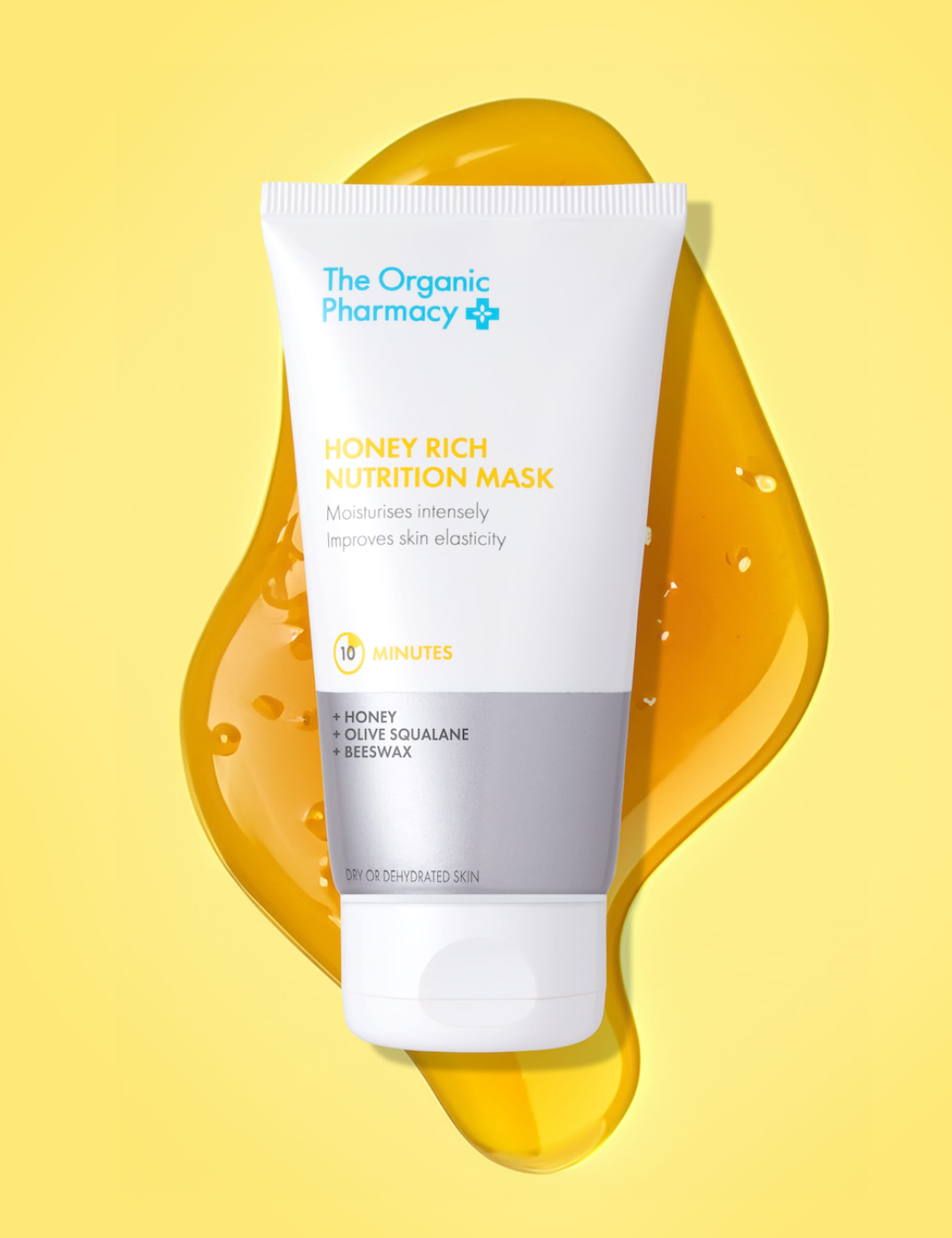 The Organic Pharmacy Honey Rich Nutrition Mask 60ml, imported from the UK