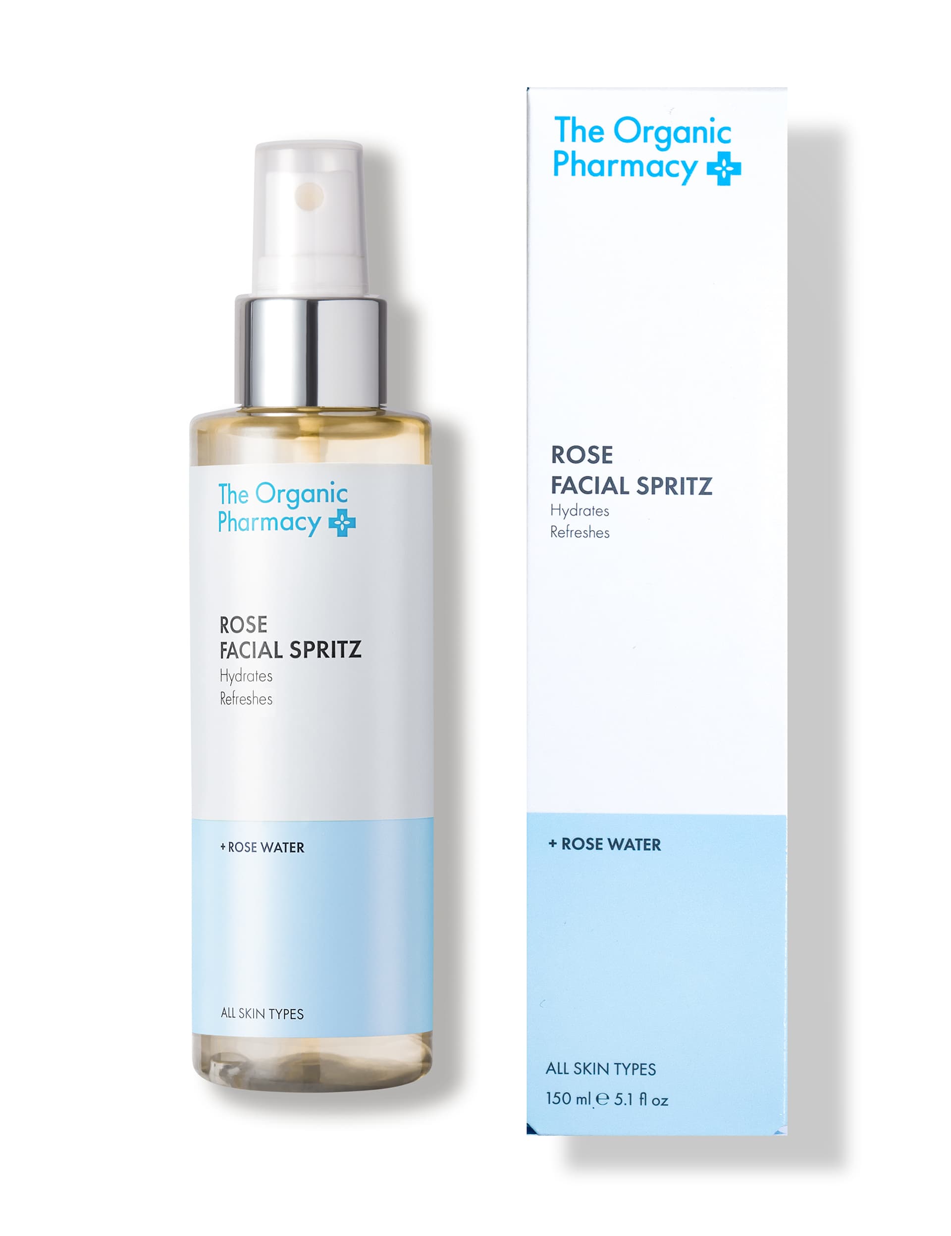 The Organic Pharmacy Rose Facial Spritz 150ml, UK version