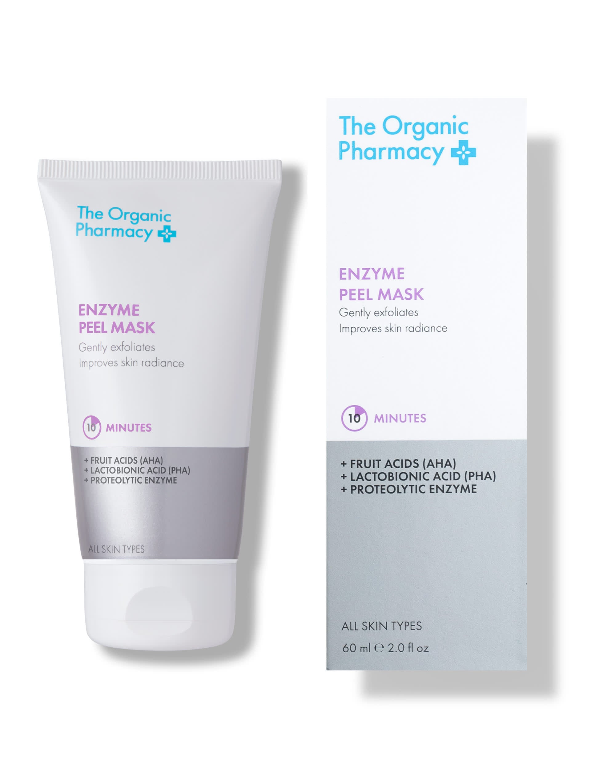 The Organic Pharmacy Enzyme Peel Mask 60ml, imported from the UK