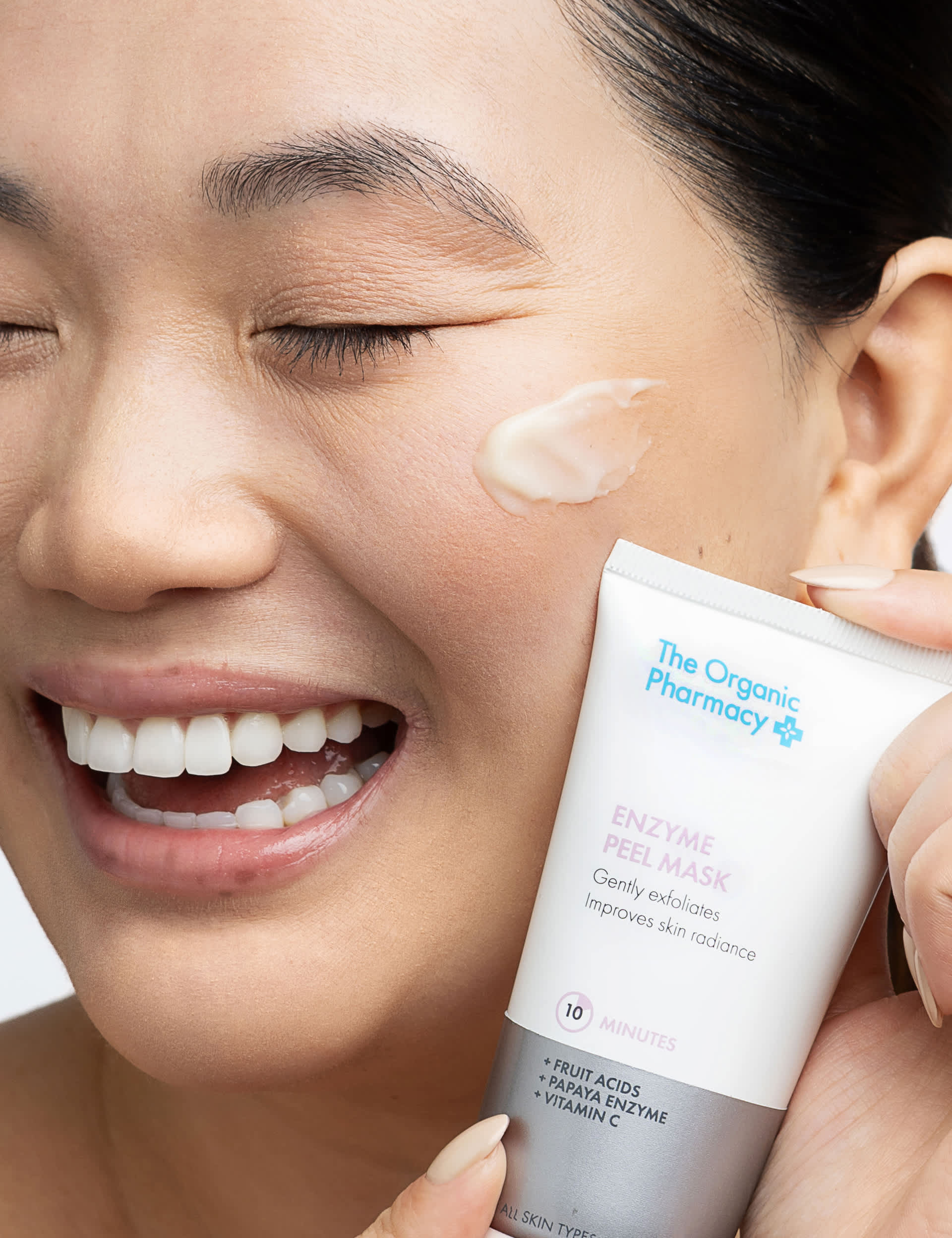 The Organic Pharmacy Enzyme Peel Mask 60ml, imported from the UK