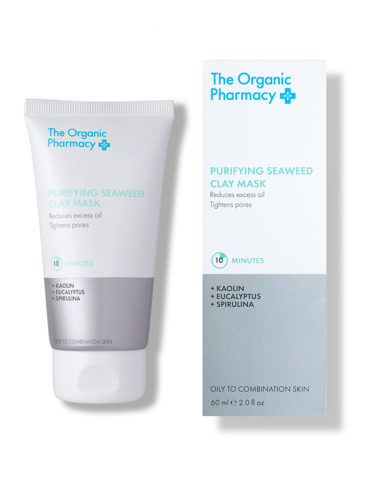 The Organic Pharmacy purifying seaweed clay mask 60ml (British brand)