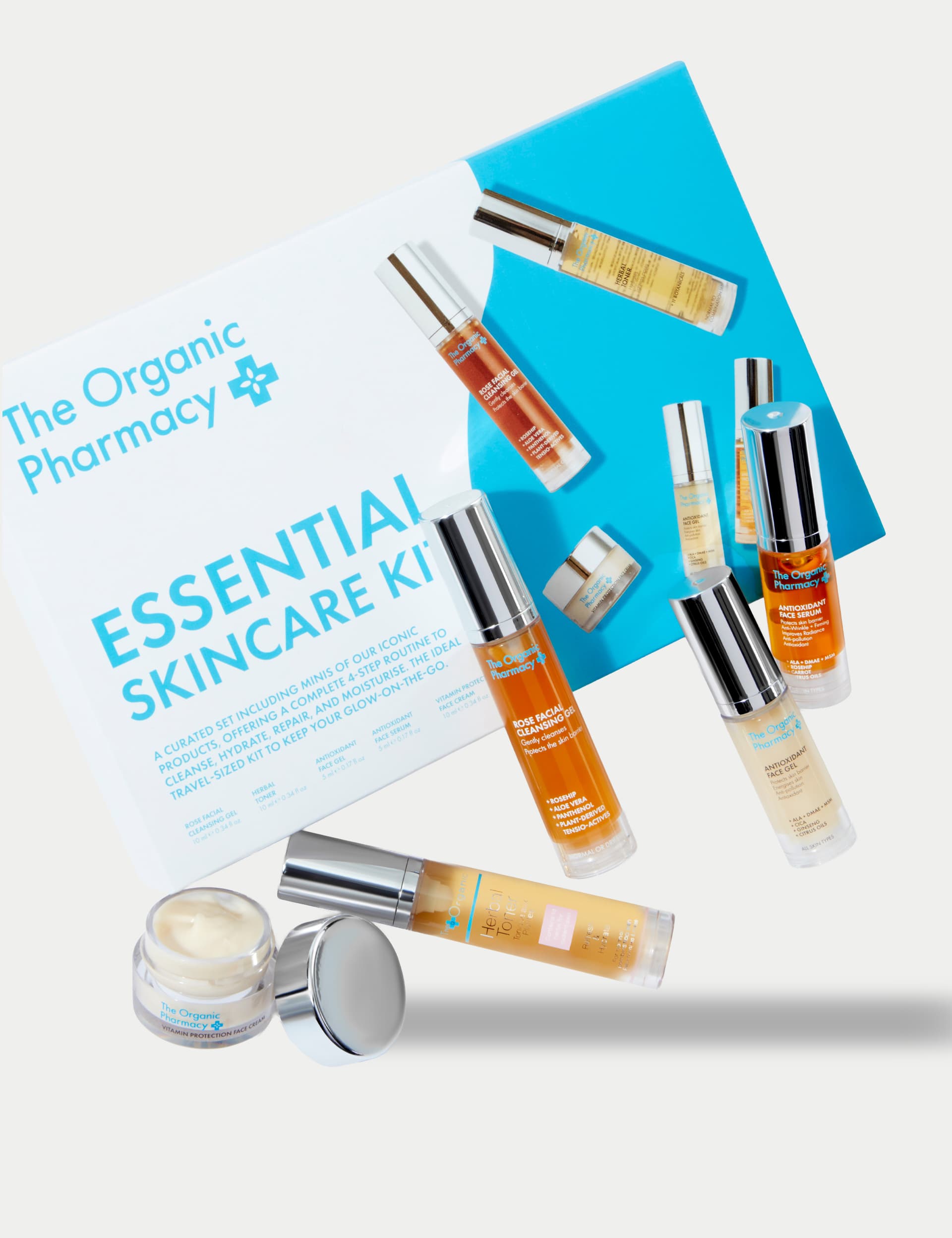 The Organic Pharmacy Essential Skincare Kit - British product