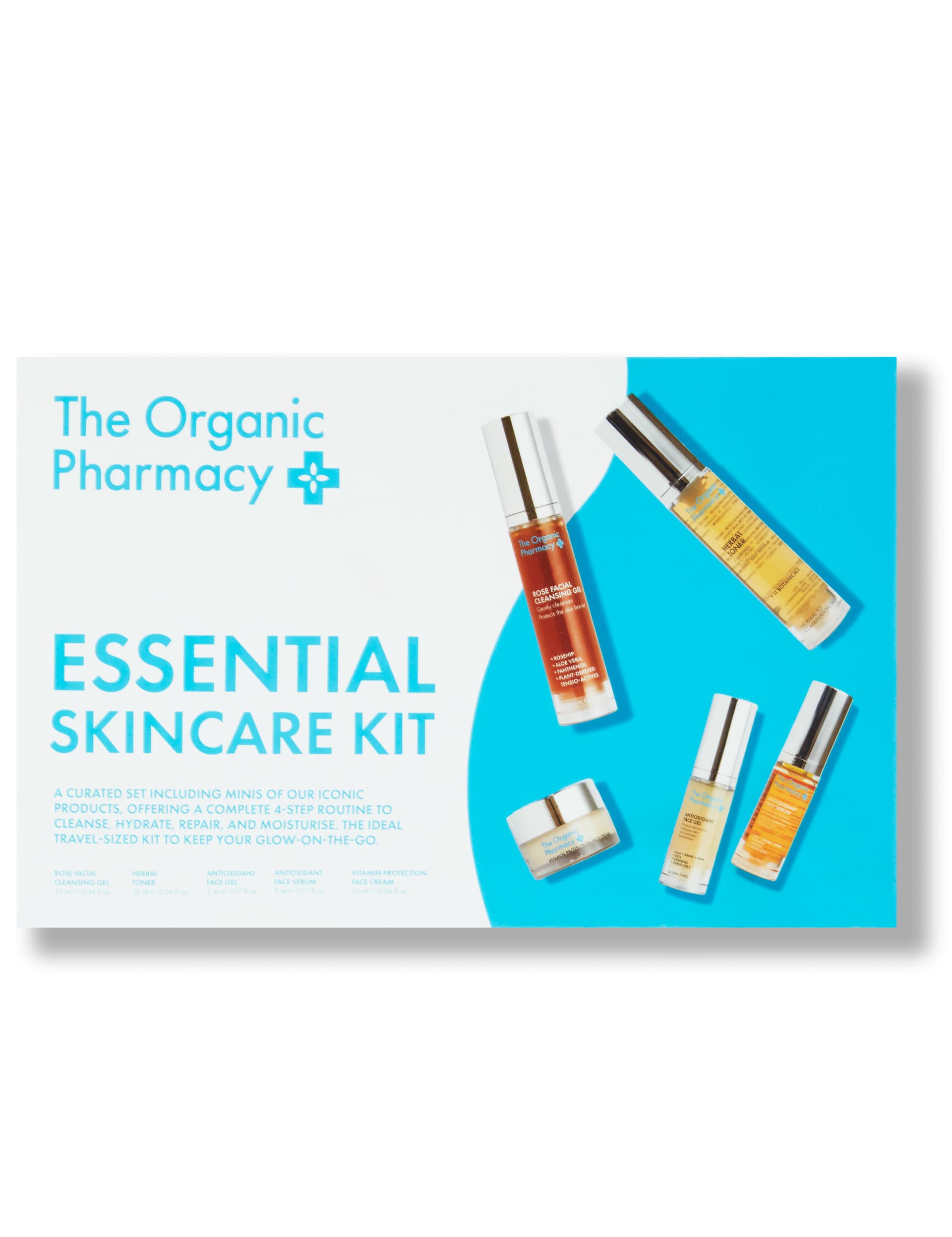 The Organic Pharmacy Essential Skincare Kit - British product