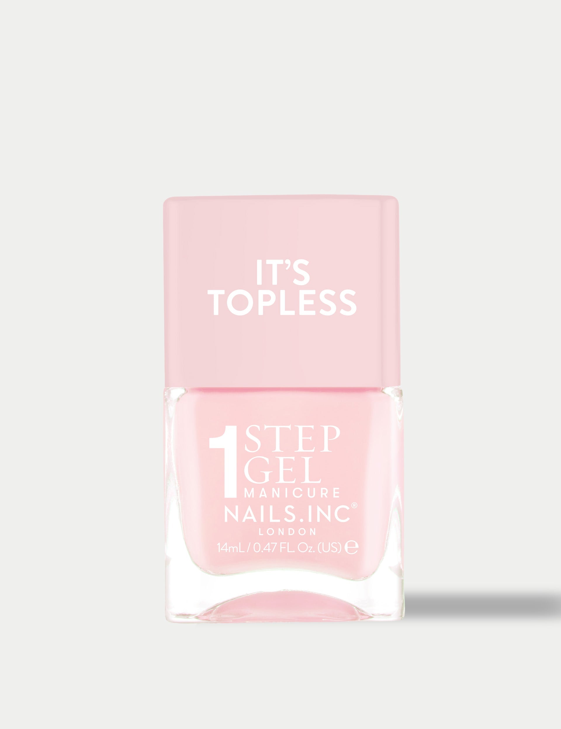 Nails.INC It's Topless 1-Step Gel Nail Polish 14ml