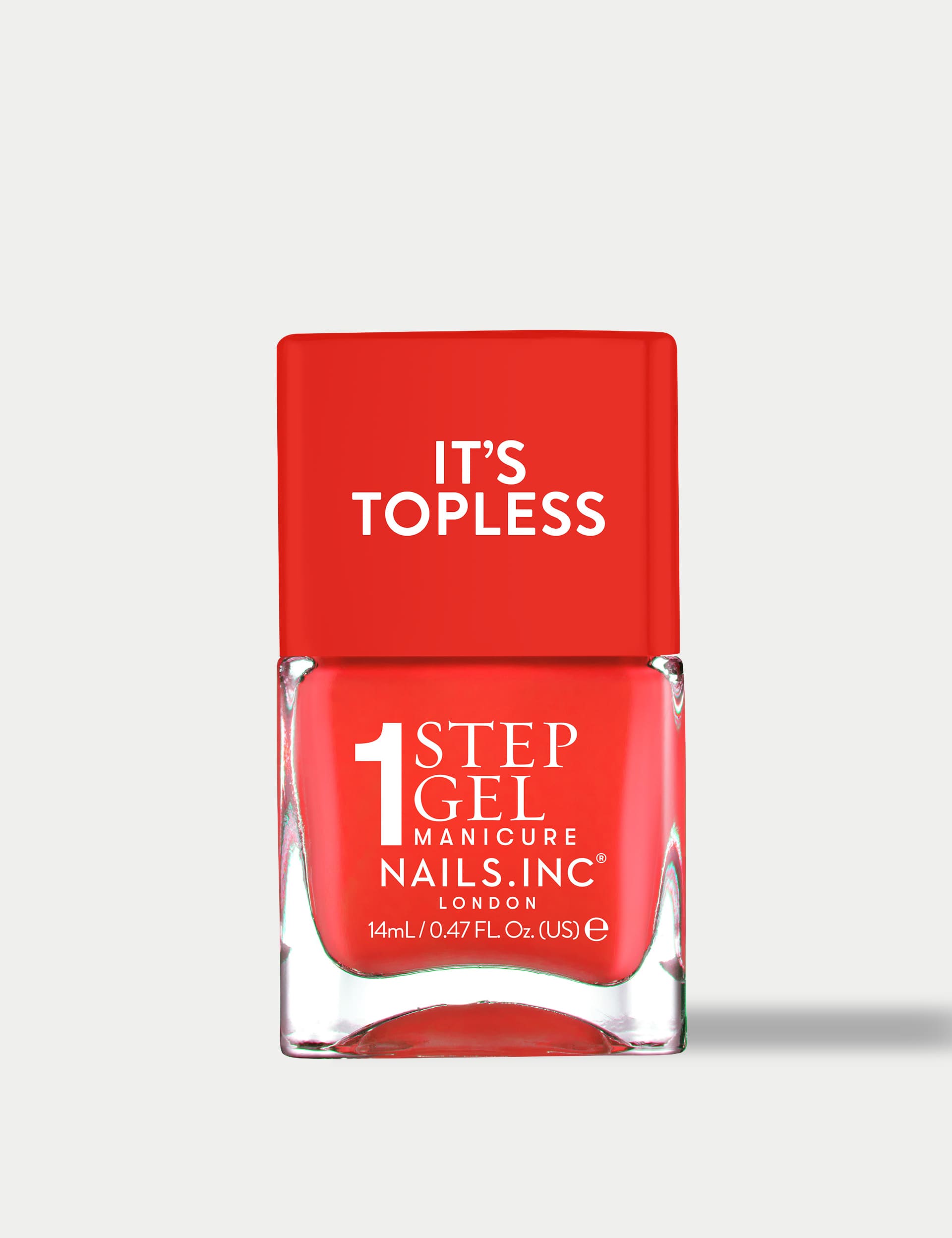 Nails.INC It's Topless 1-Step Gel Nail Polish 14ml