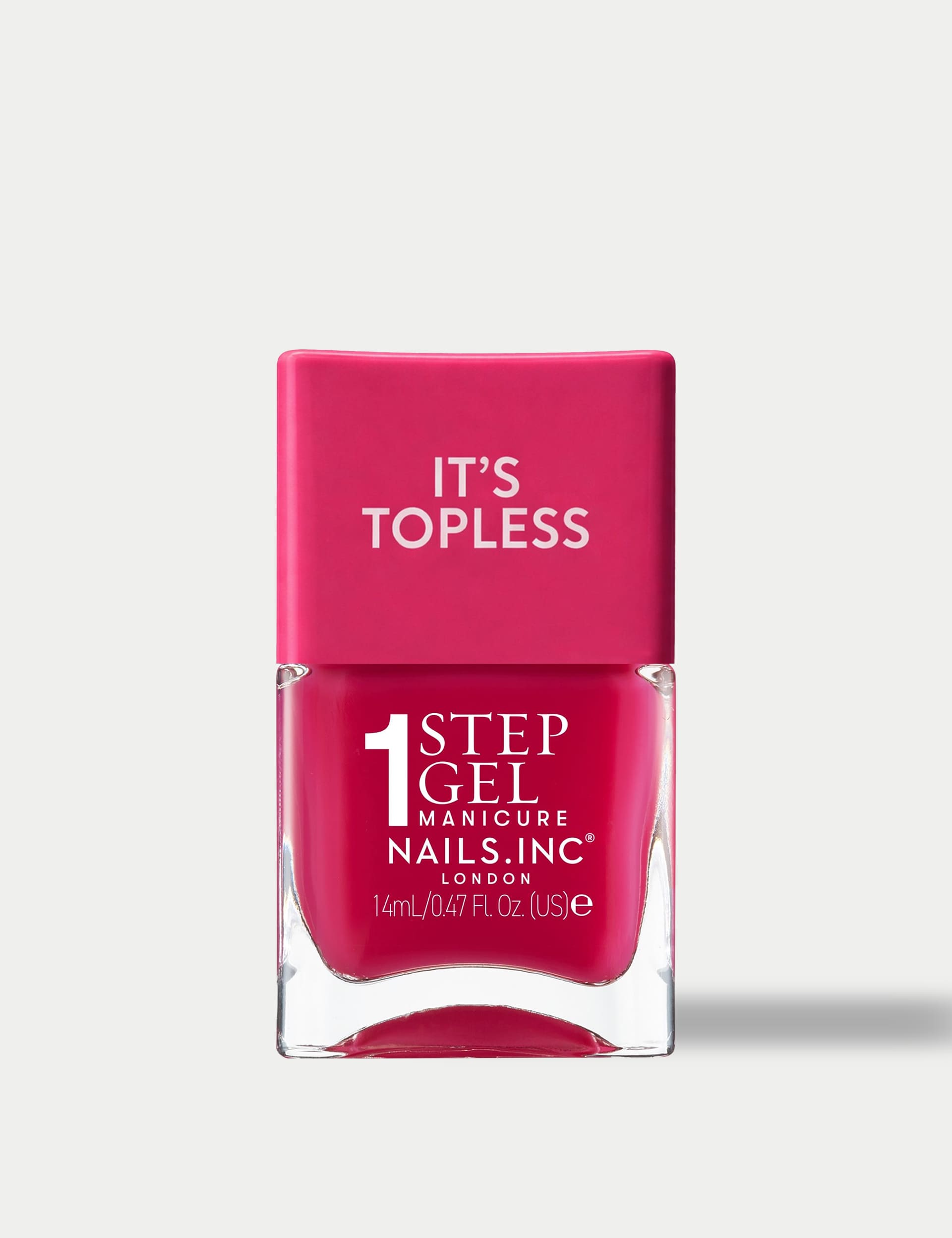 Nails.INC It's Topless 1-Step Gel Nail Polish 14ml