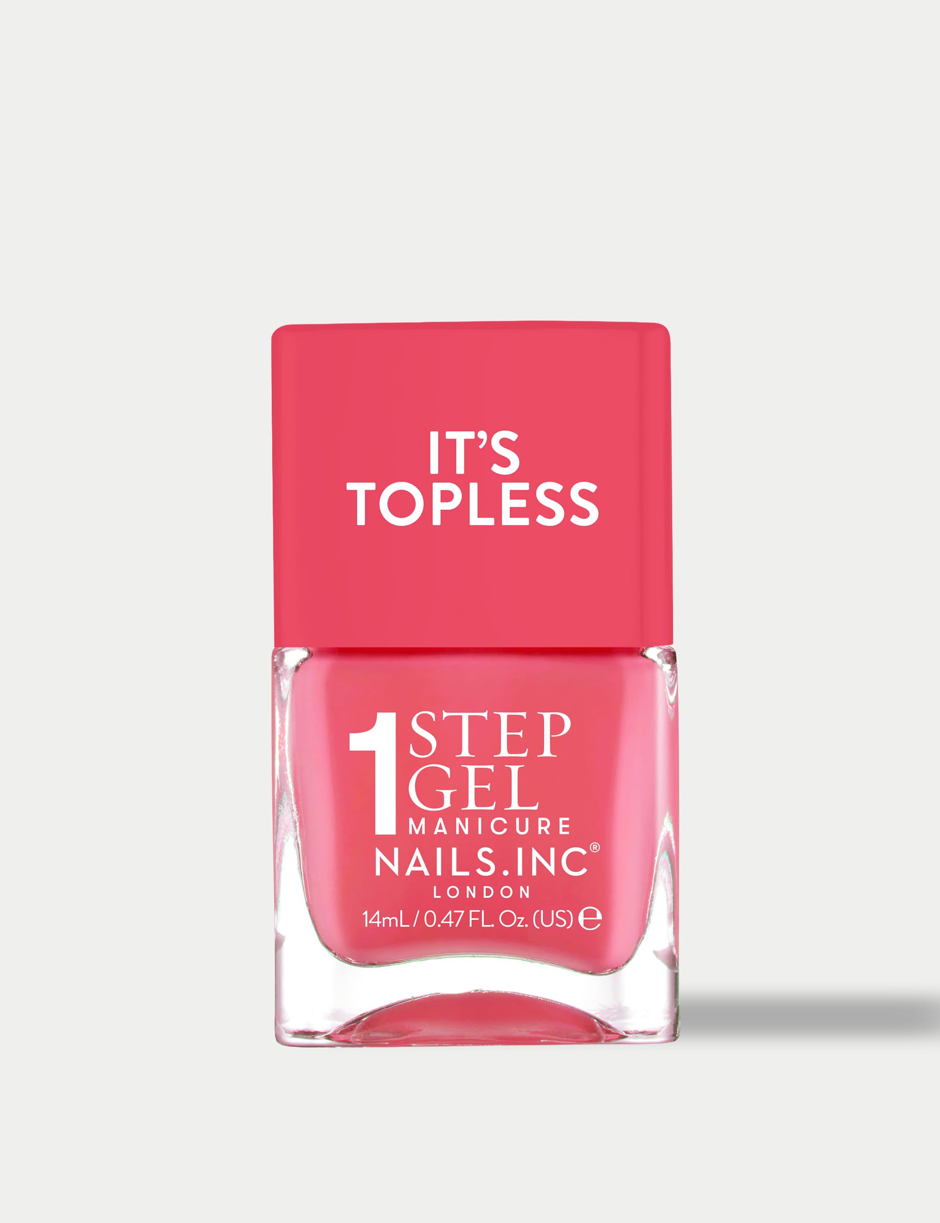 Nails.INC It's Topless 1-Step Gel Nail Polish 14ml