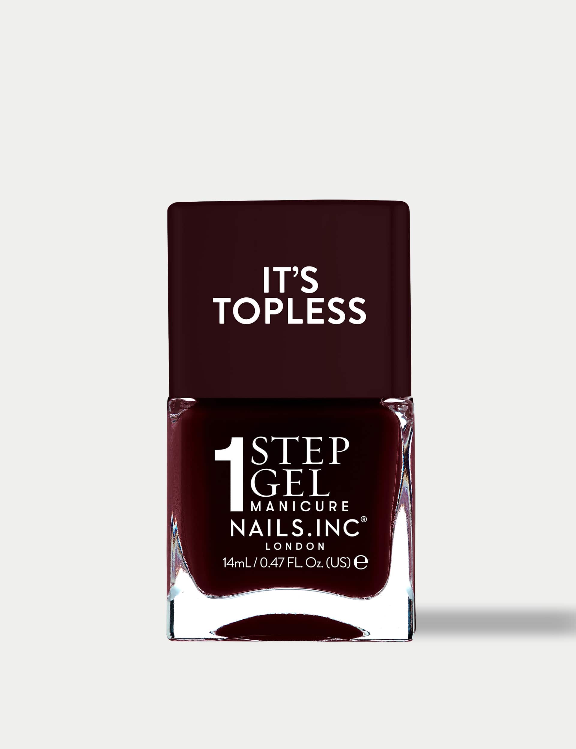 Nails.INC It's Topless 1-Step Gel Nail Polish 14ml