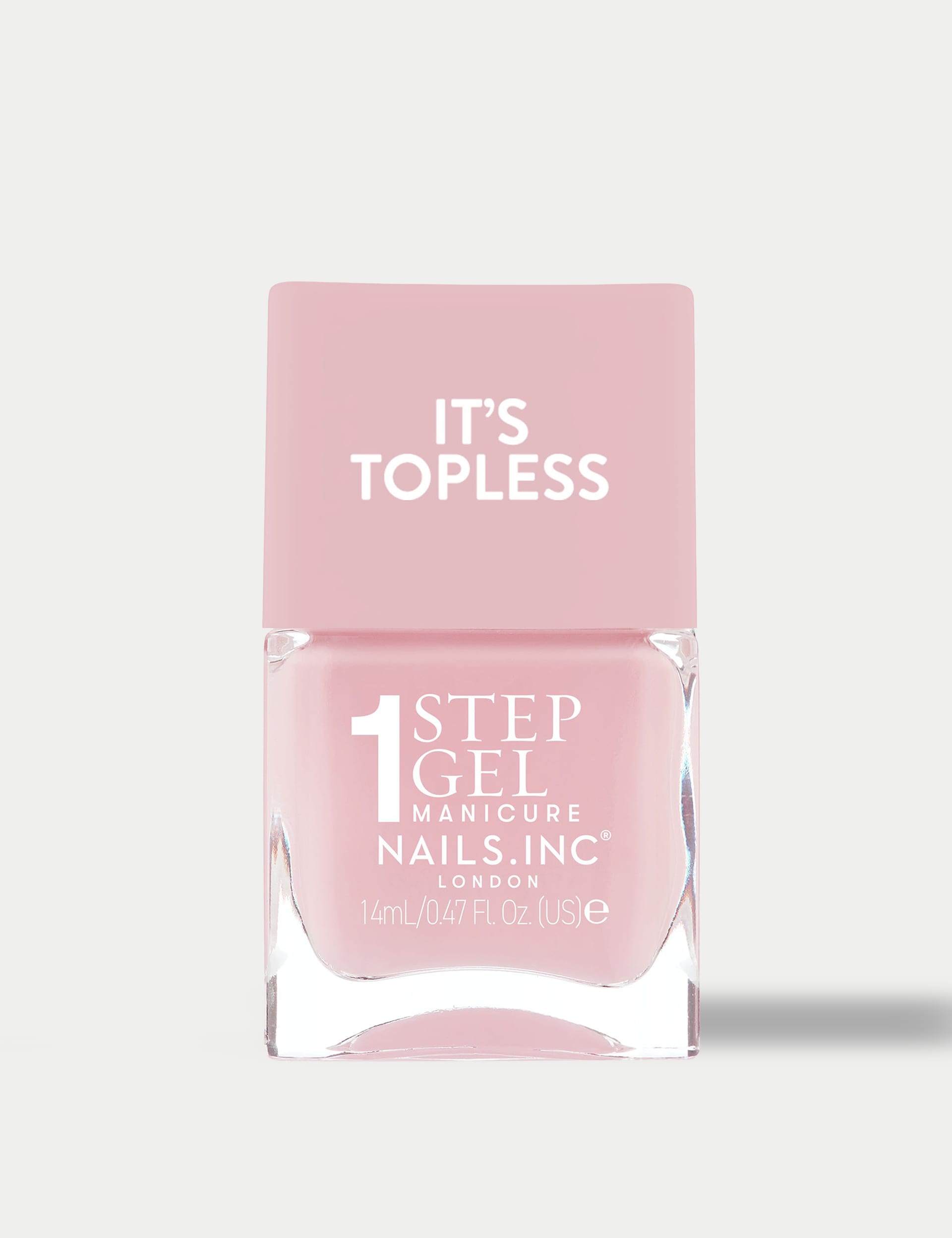 Nails.INC It's Topless 1-Step Gel Nail Polish 14ml