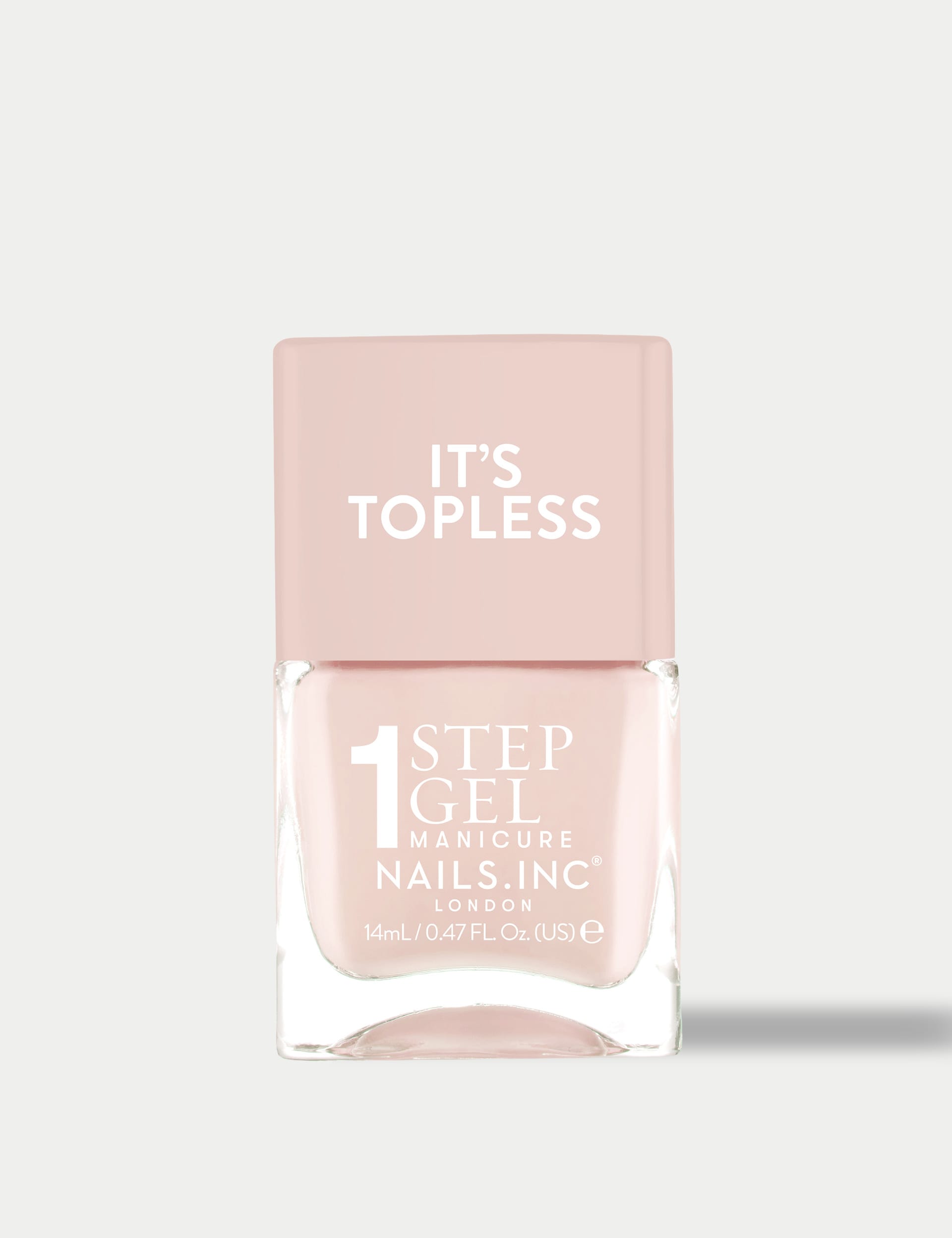 Nails.INC It's Topless 1-Step Gel Nail Polish 14ml