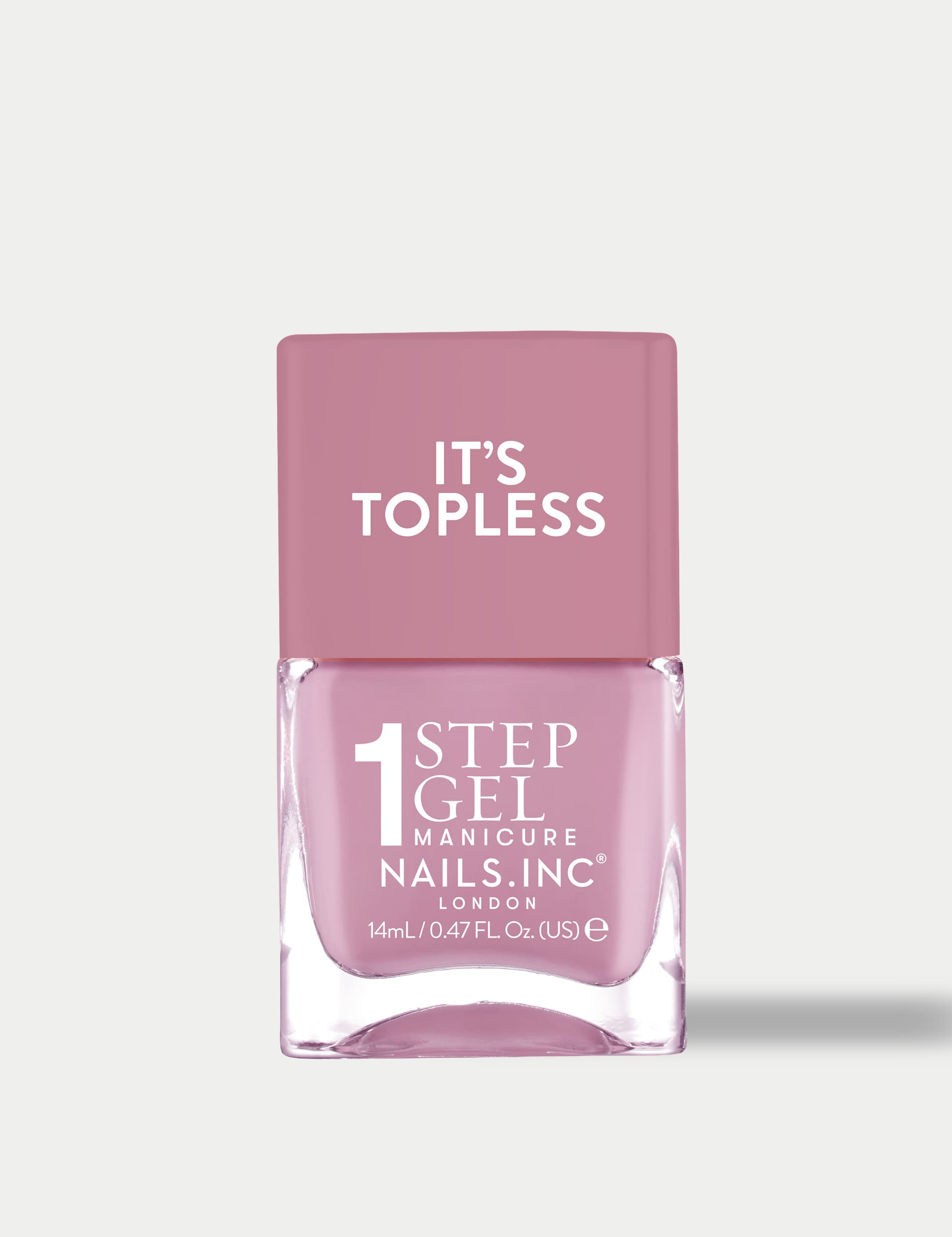 Nails.INC It's Topless 1-Step Gel Nail Polish 14ml