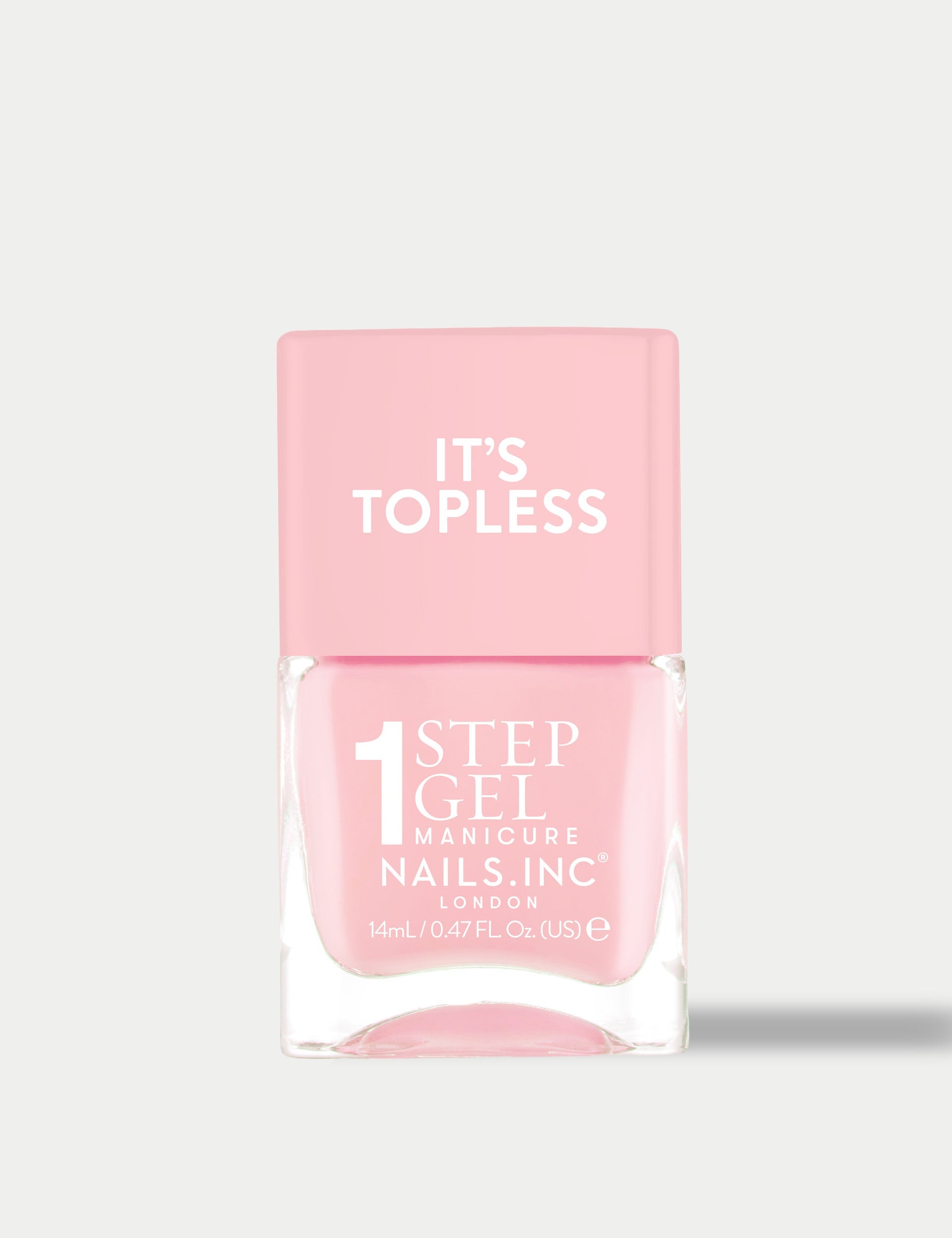 Nails.INC It's Topless 1-Step Gel Nail Polish 14ml