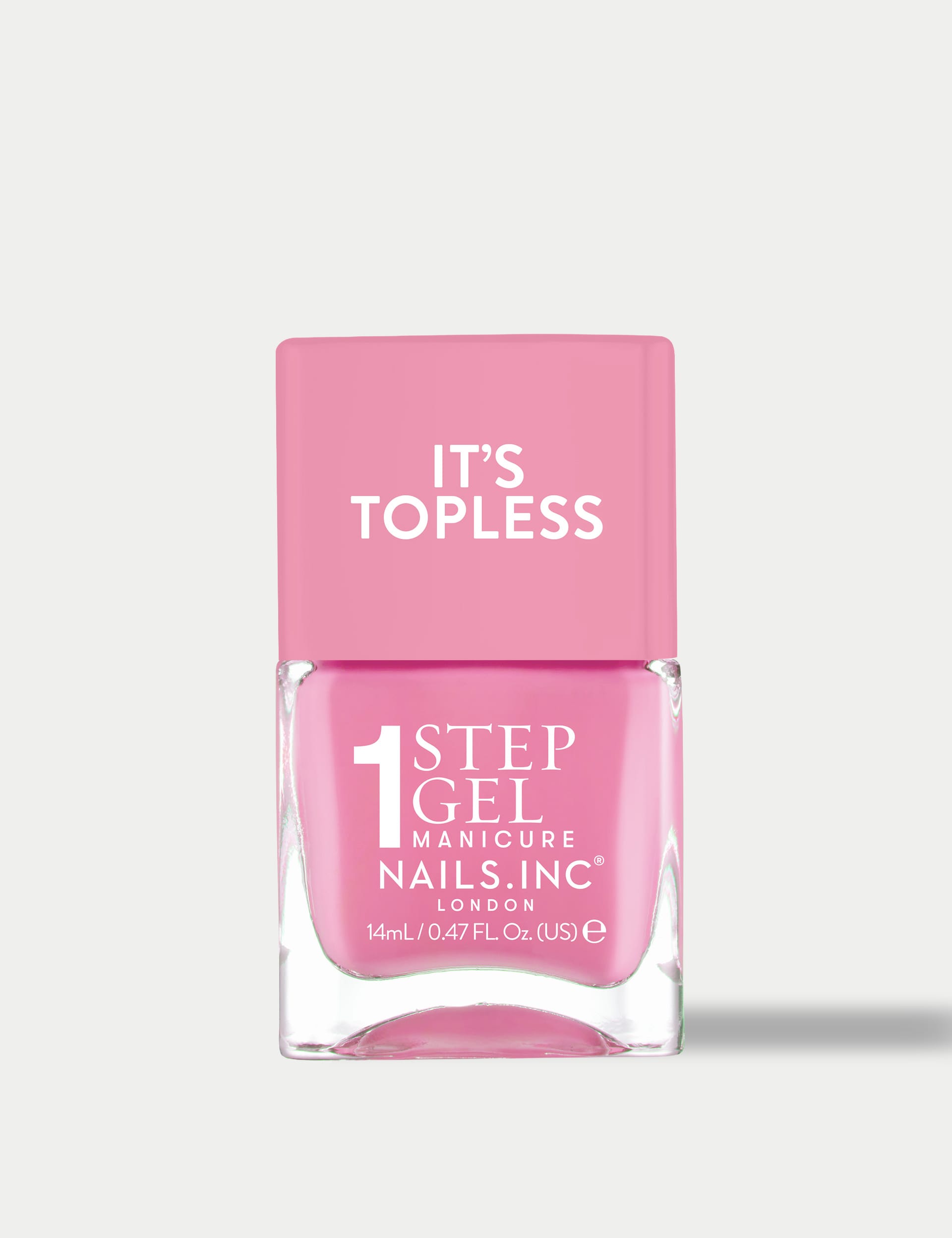 Nails.INC It's Topless 1-Step Gel Nail Polish 14ml