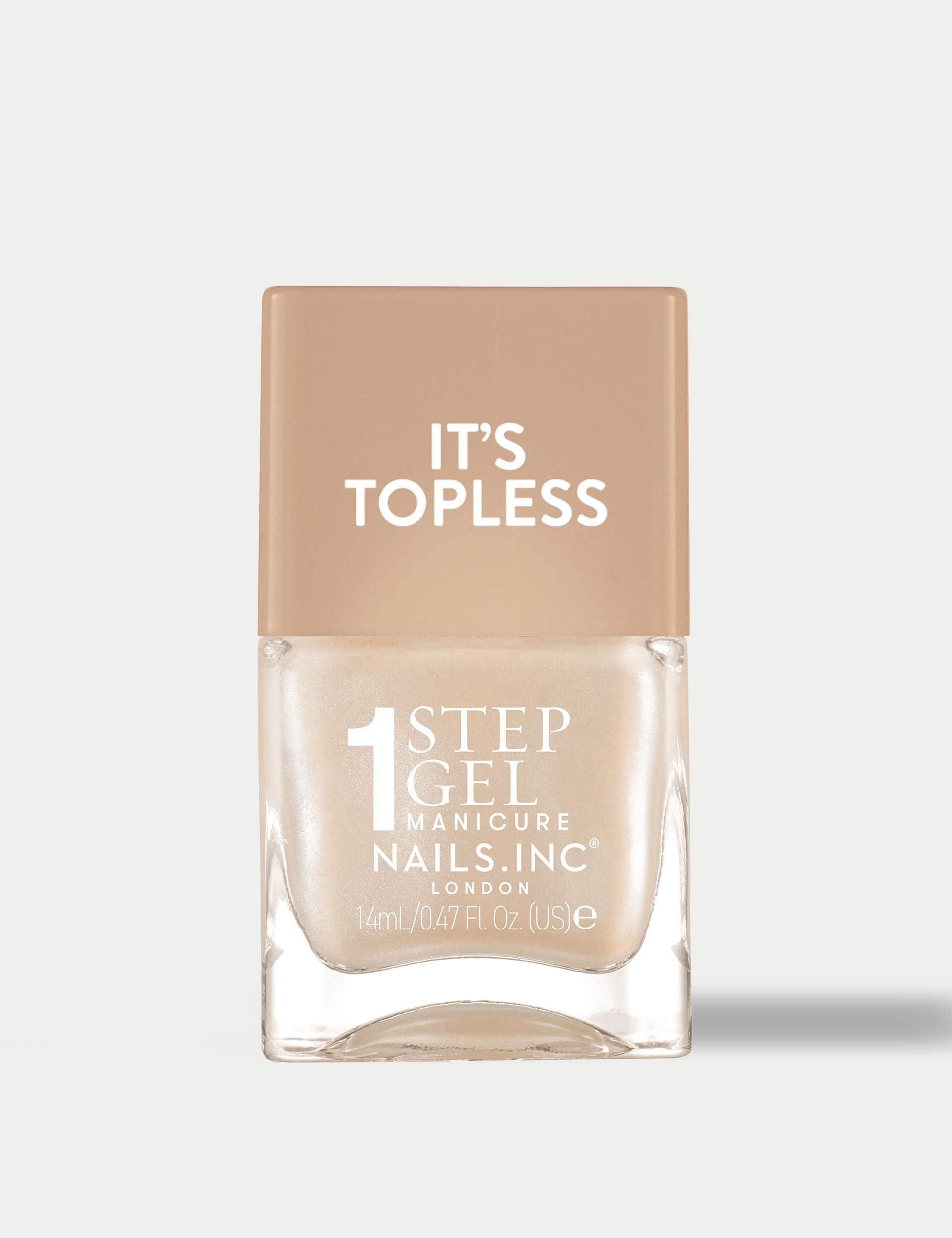 Nails.INC It's Topless 1-Step Gel Nail Polish 14ml