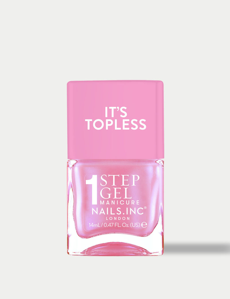 Nails.INC It's Topless 1-Step Gel Nail Polish 14ml