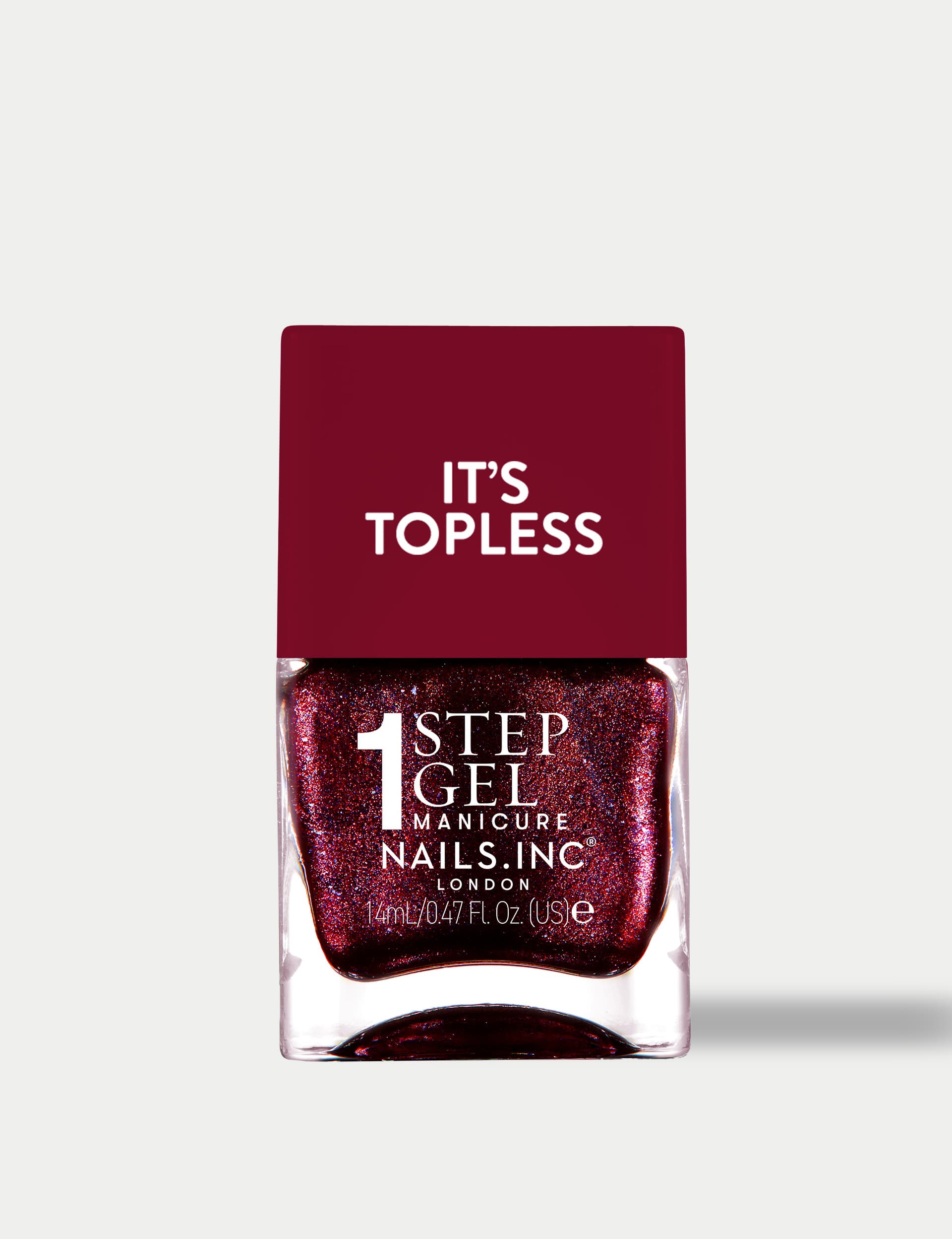 Nails.INC It's Topless 1-Step Gel Nail Polish 14ml