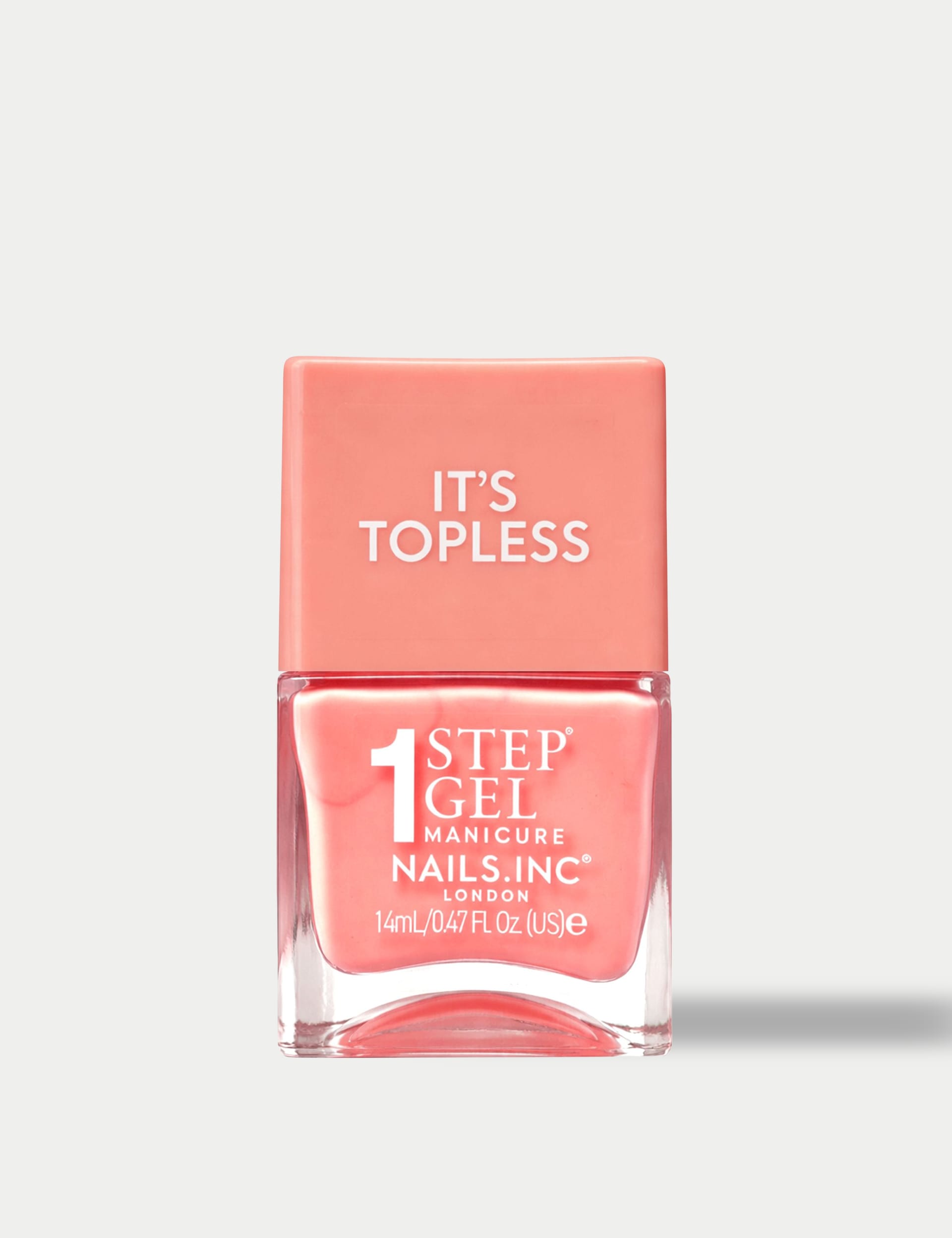 Nails.INC It's Topless 1-Step Gel Nail Polish 14ml