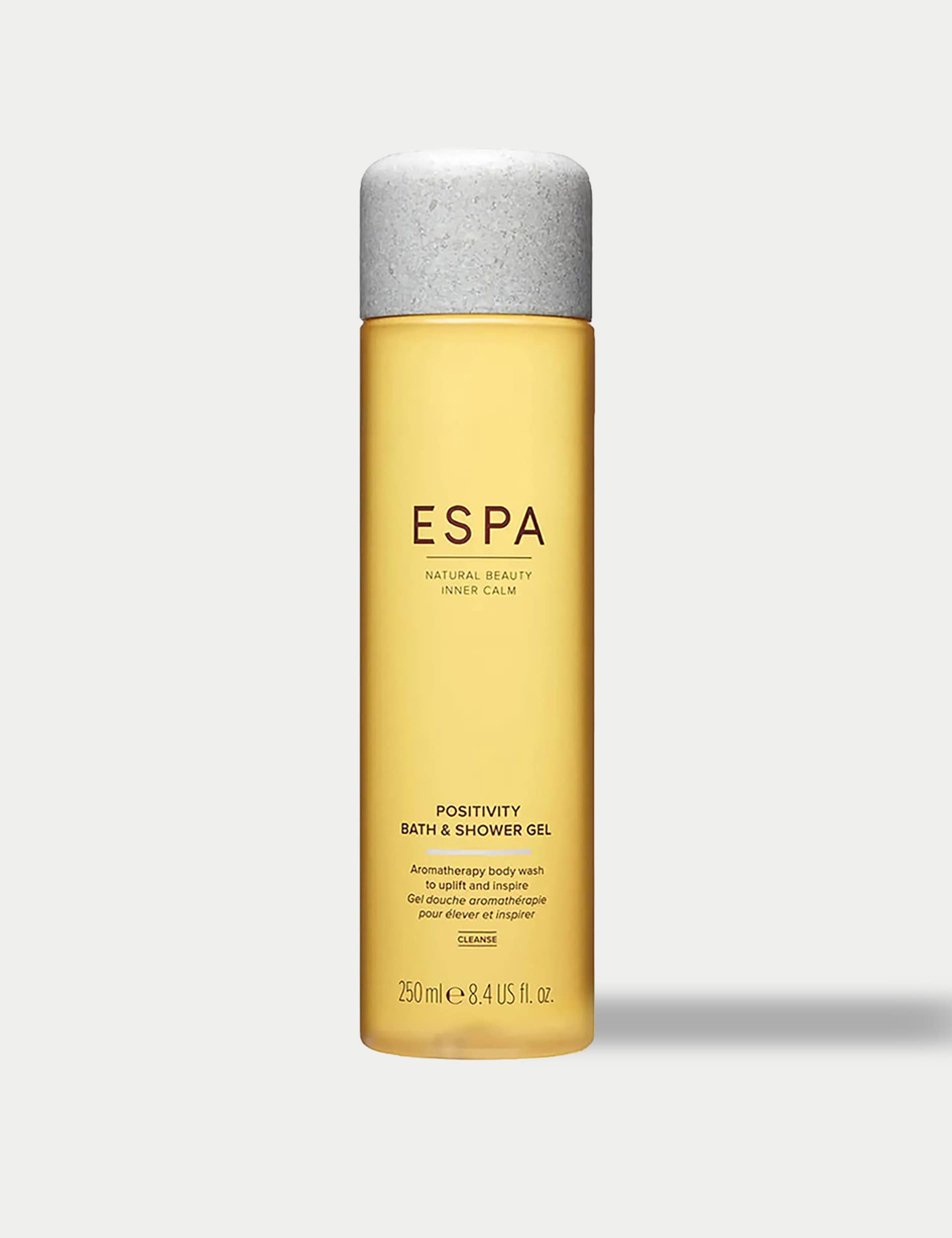 ESPA Positivity bath and shower gel 250ml, UK version