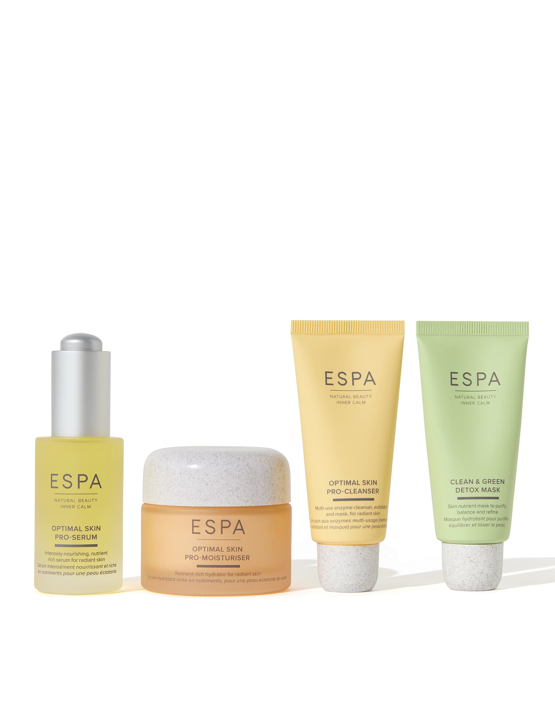 Natural Radiance Skin Collection skincare set - British product