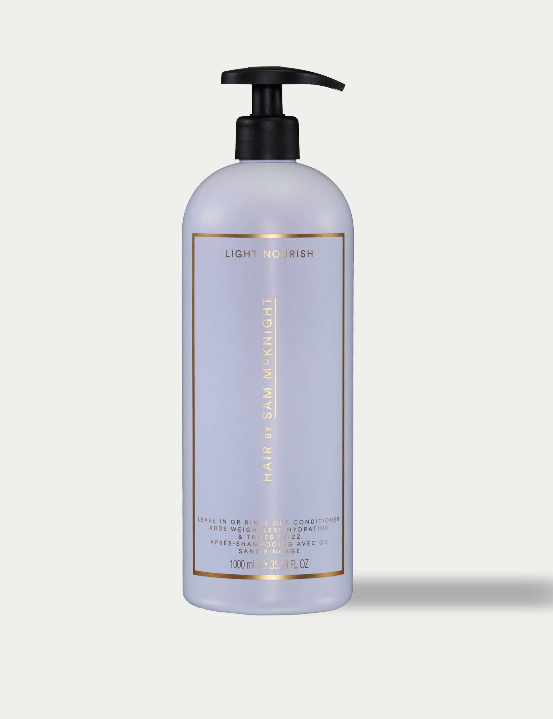Sam McKnight light nourishing conditioner 1 litre, imported from the UK