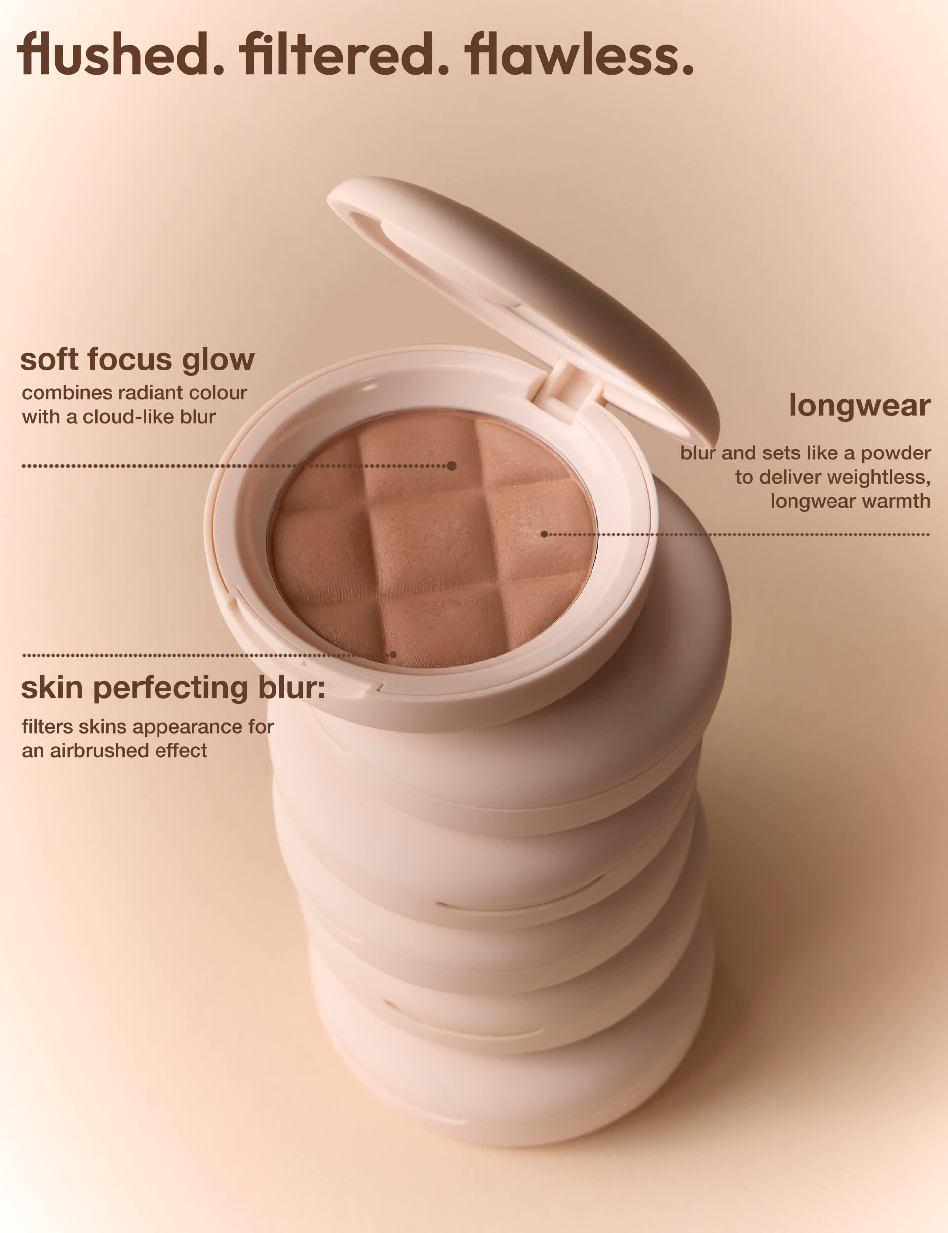 ICONIC London Soft Touch Bronzer Toasty 9g (British brand)