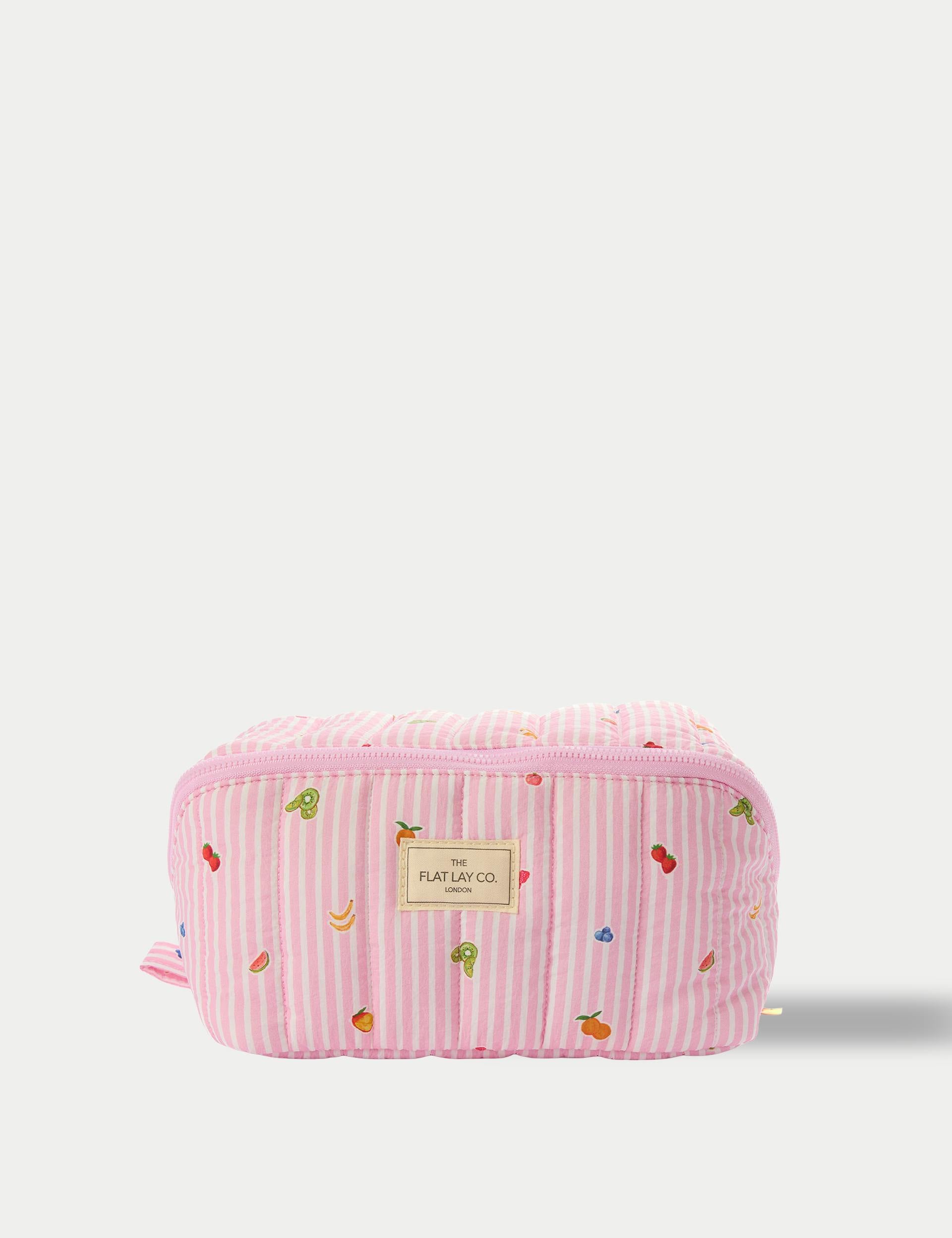 The Flat Lay Co. Marshmallow Box Bag makeup organiser, imported from the UK