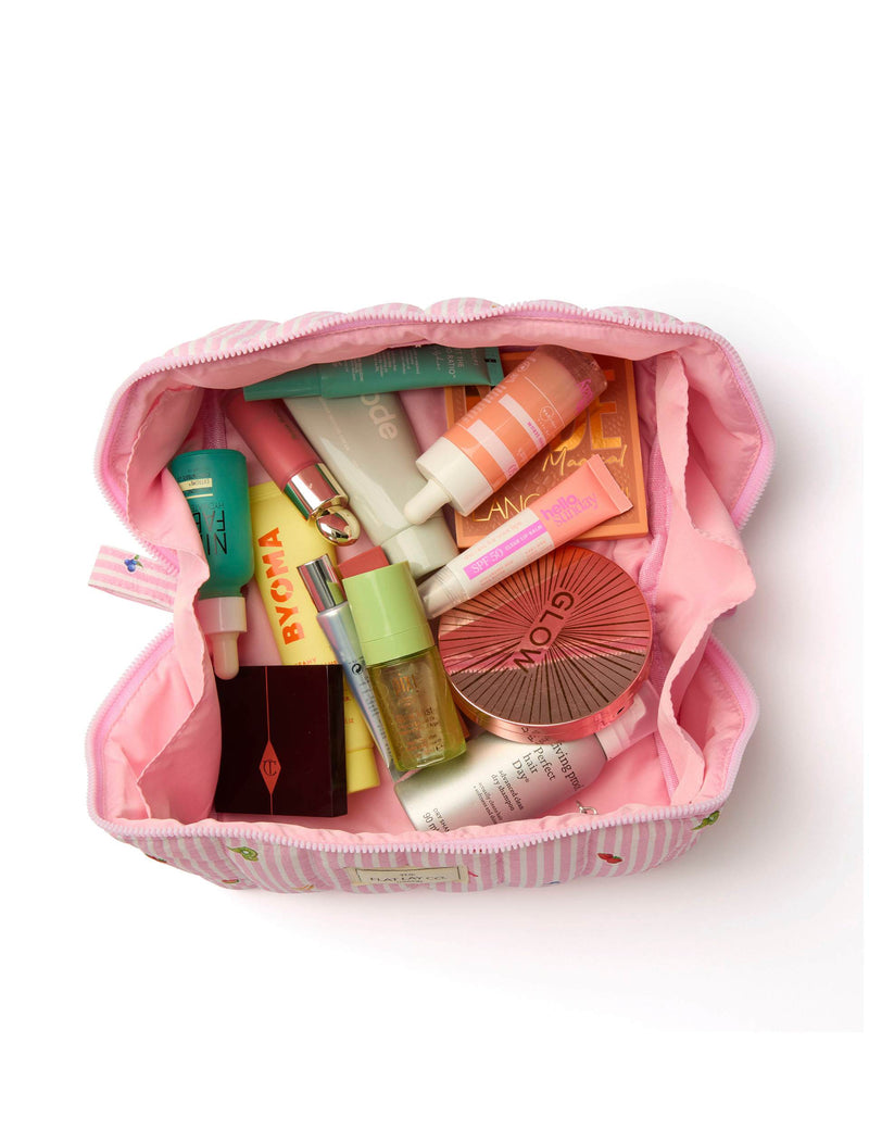 The Flat Lay Co. Marshmallow Box Bag makeup organiser, imported from the UK