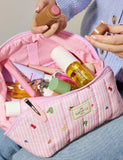 The Flat Lay Co. Marshmallow Box Bag makeup organiser, imported from the UK