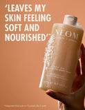 NEOM Wellbeing Great Day exfoliating body wash 500ml (British brand)