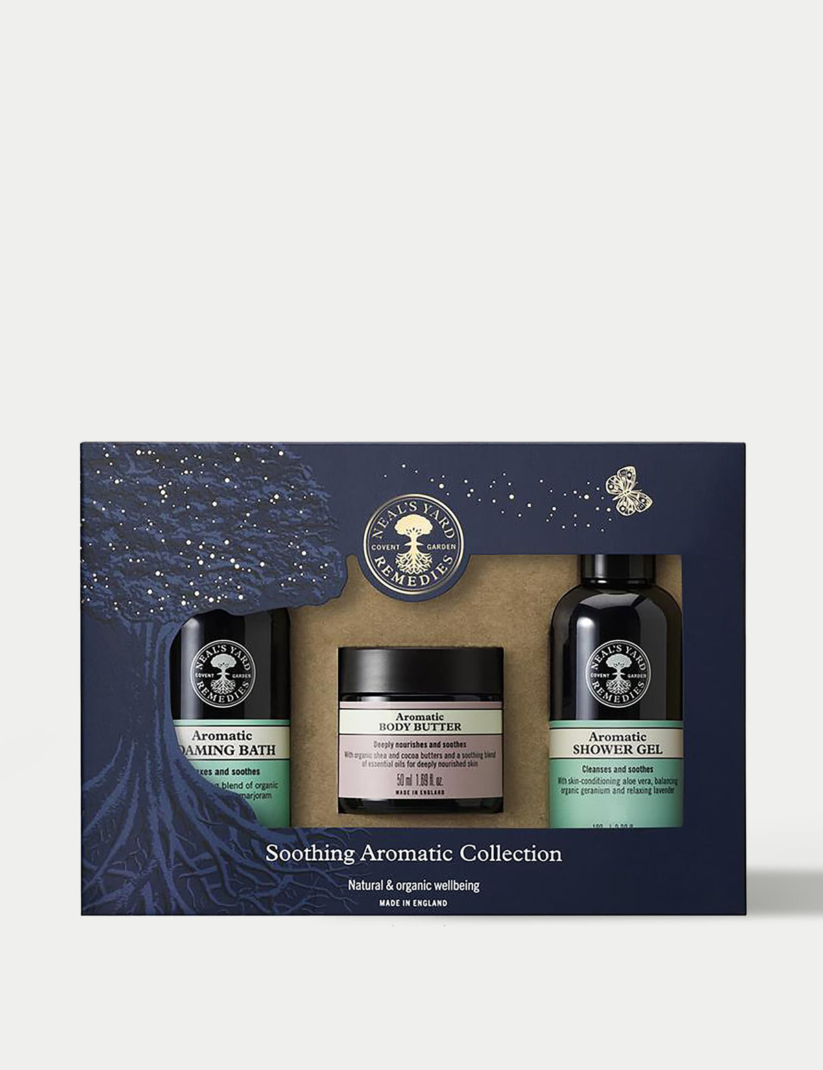 Neal's Yard Remedies Soothing Aromatic Collection bath set (British brand)