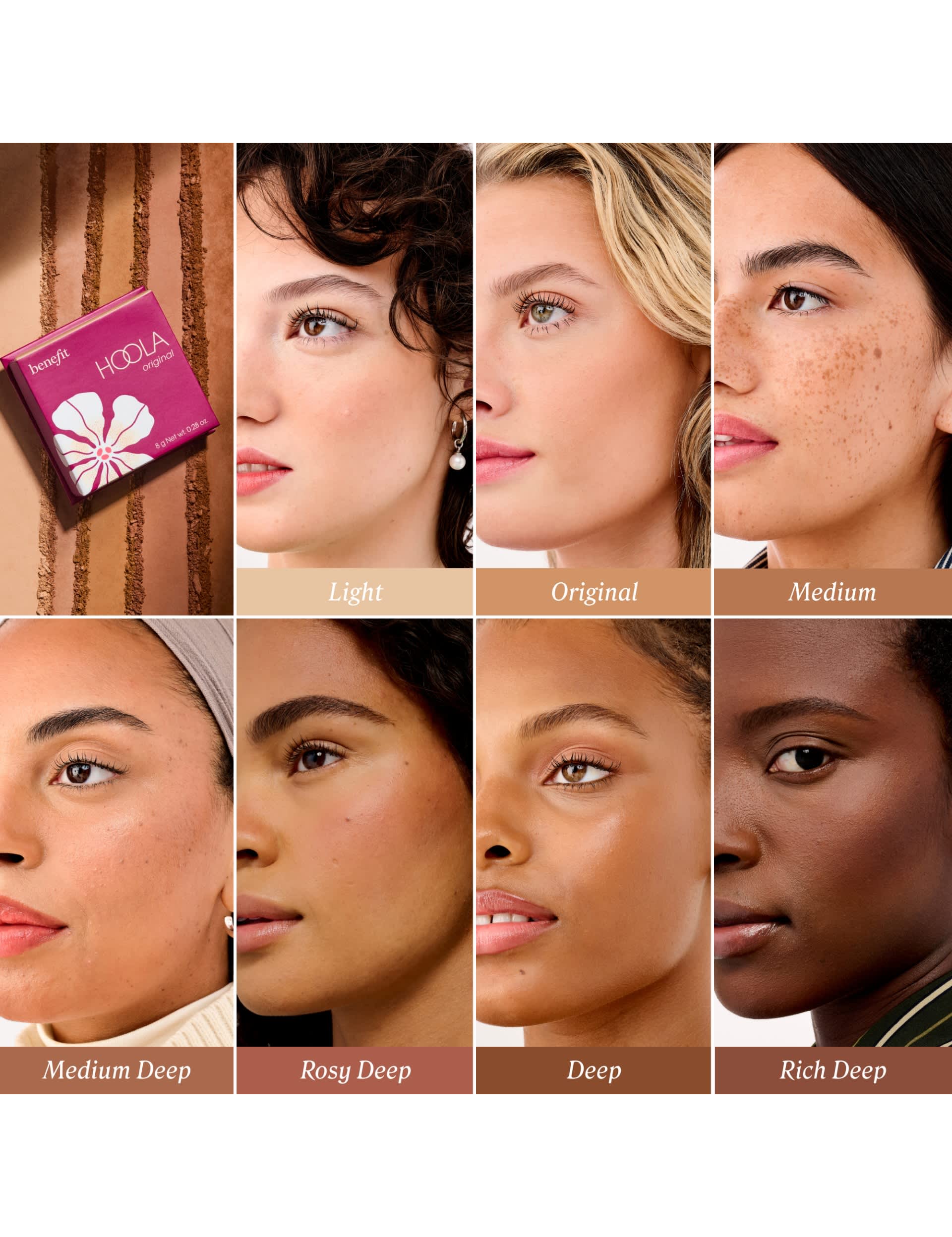 Benefit Hoola Rosy Deep matte bronzer 8g - British product
