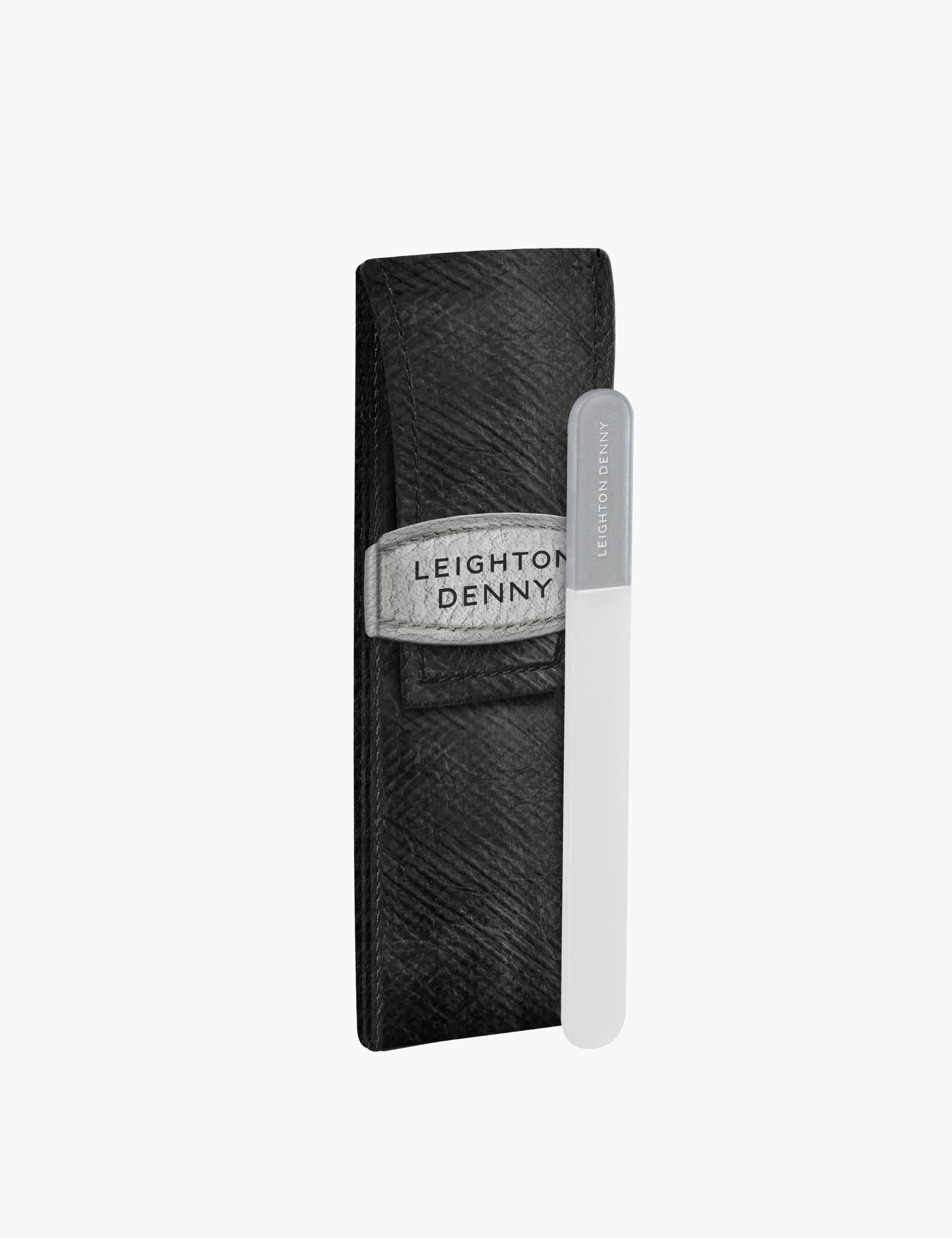 Leighton Denny travel crystal nail file 90mm, imported from the UK