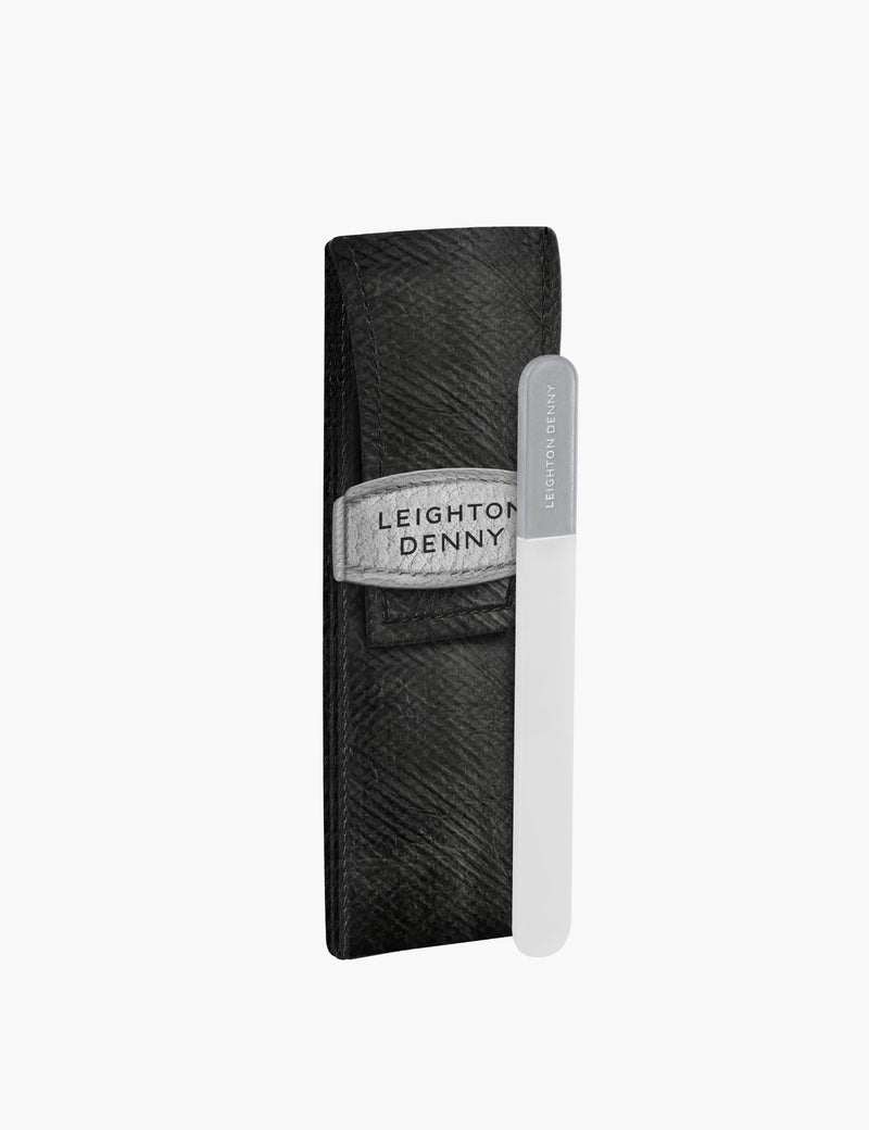 Leighton Denny travel crystal nail file 90mm, imported from the UK
