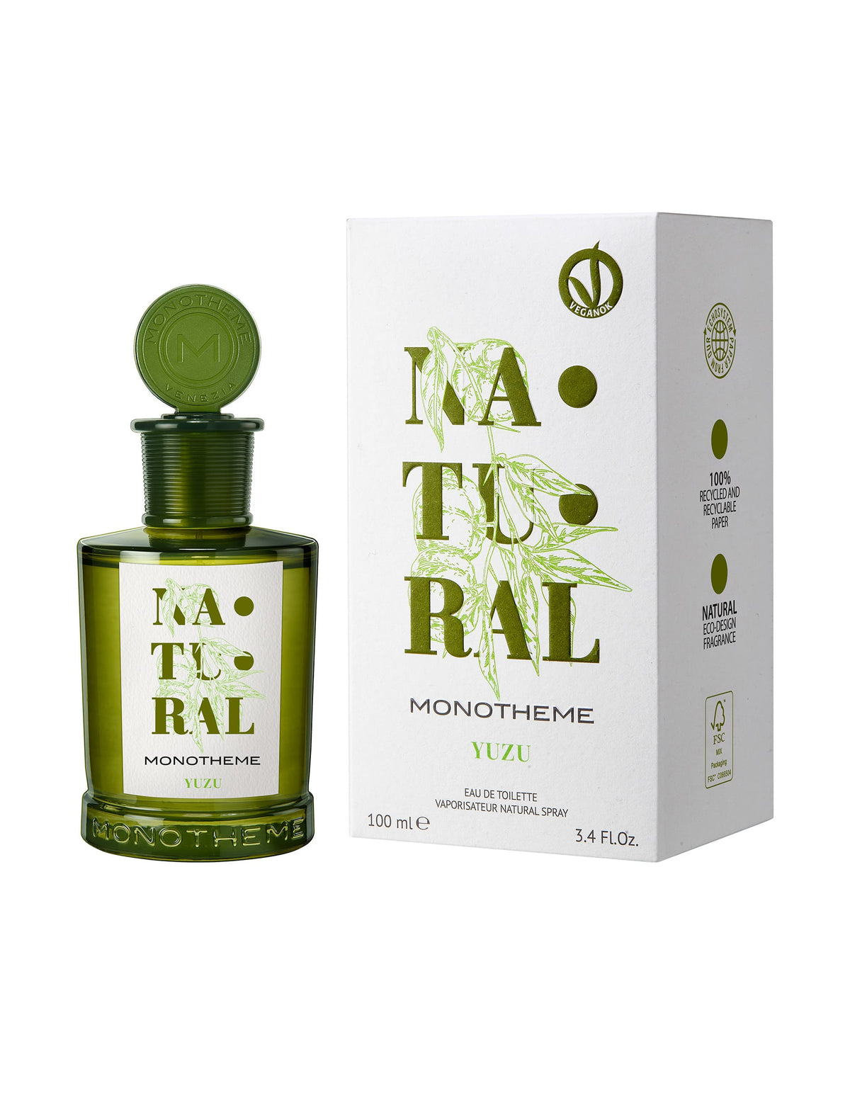 Eau De Toilette Yuzu 100ml Clear Bottle (British Brand)