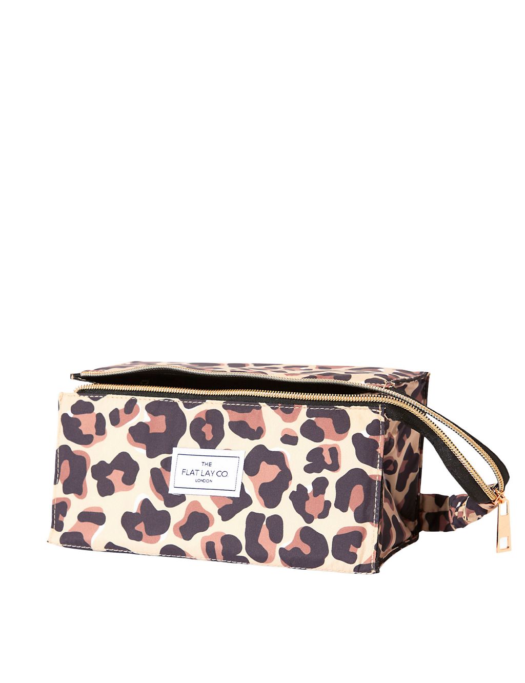 Makeup Box Bag In Leopard Print GOODS M&S   