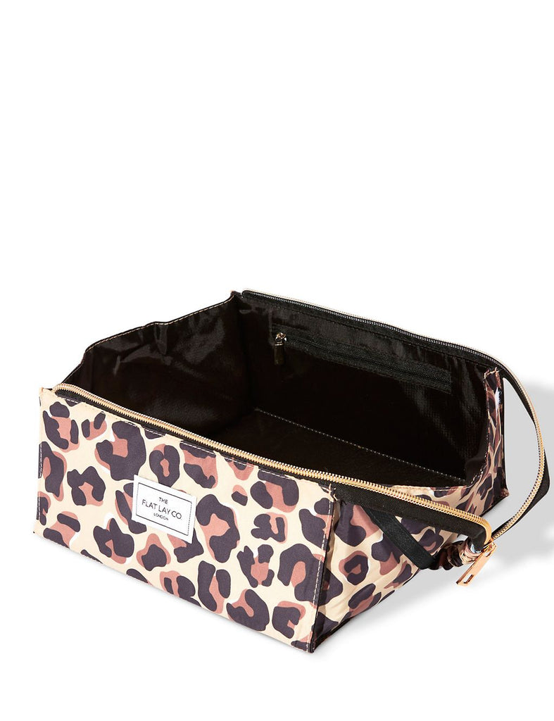 Makeup Box Bag In Leopard Print