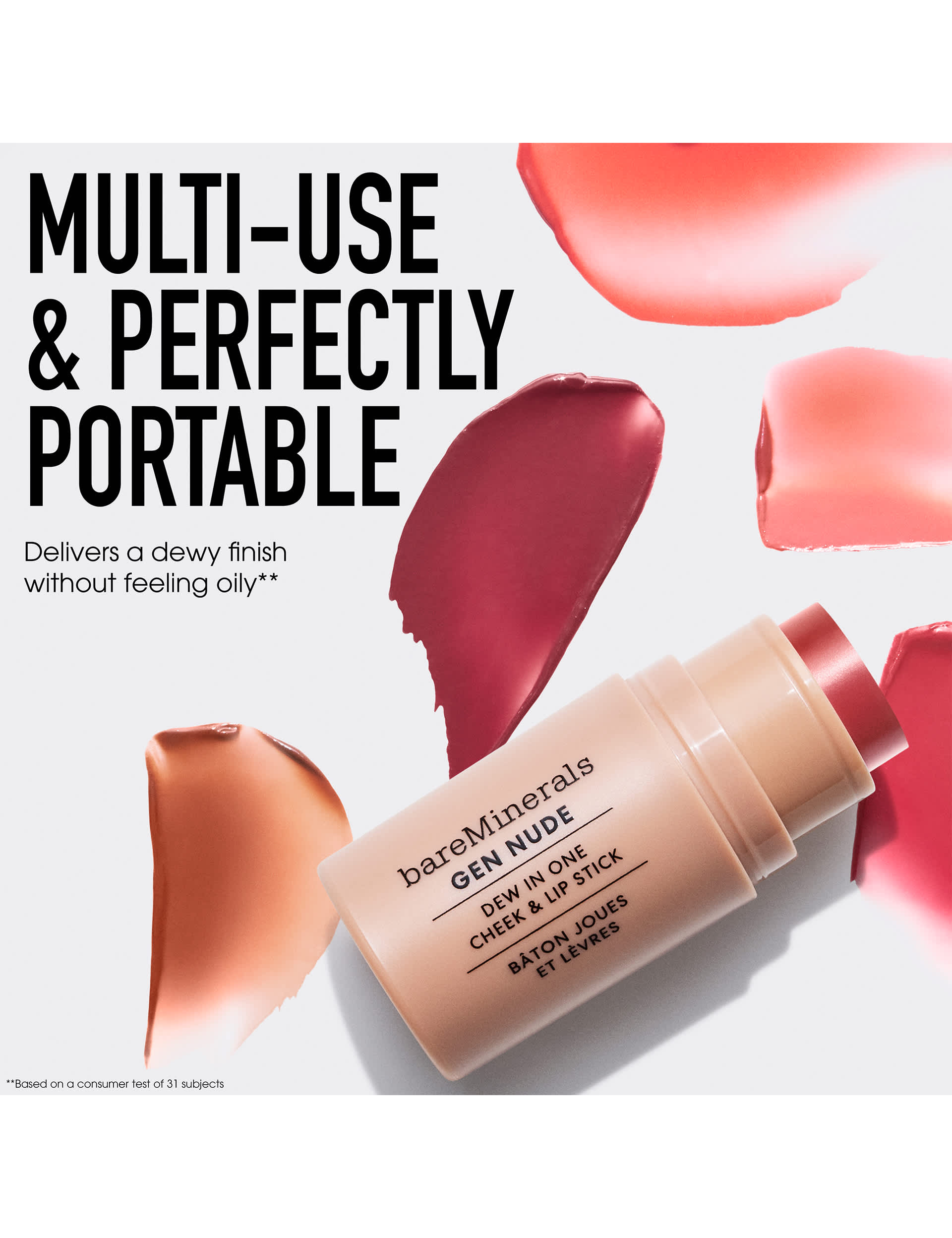 Gen Nude cheek and lip stick, imported from the UK