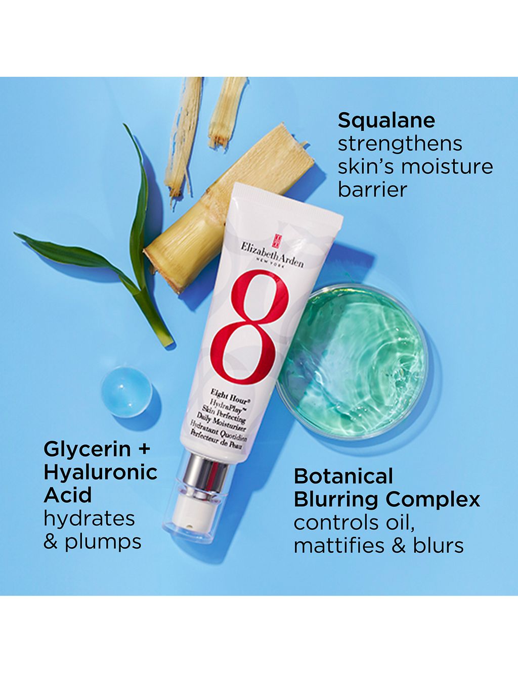 Elizabeth Arden Eight Hour® HydraPlay™ Skin Perfecting Daily Moisturizer 45ml GOODS M&S   