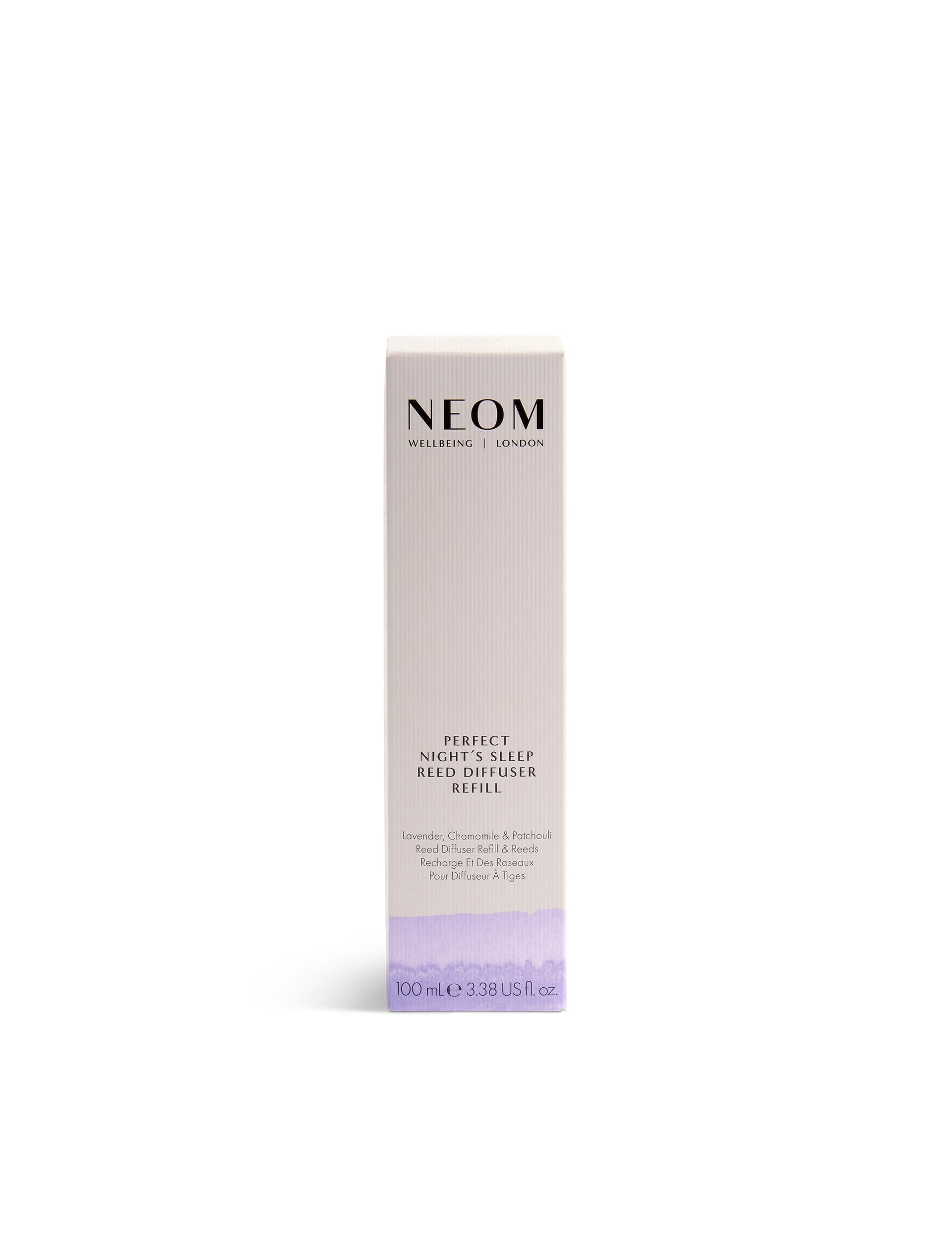 NEOM Perfect Night's Sleep Reed Diffuser Refill 100ml, imported from the UK